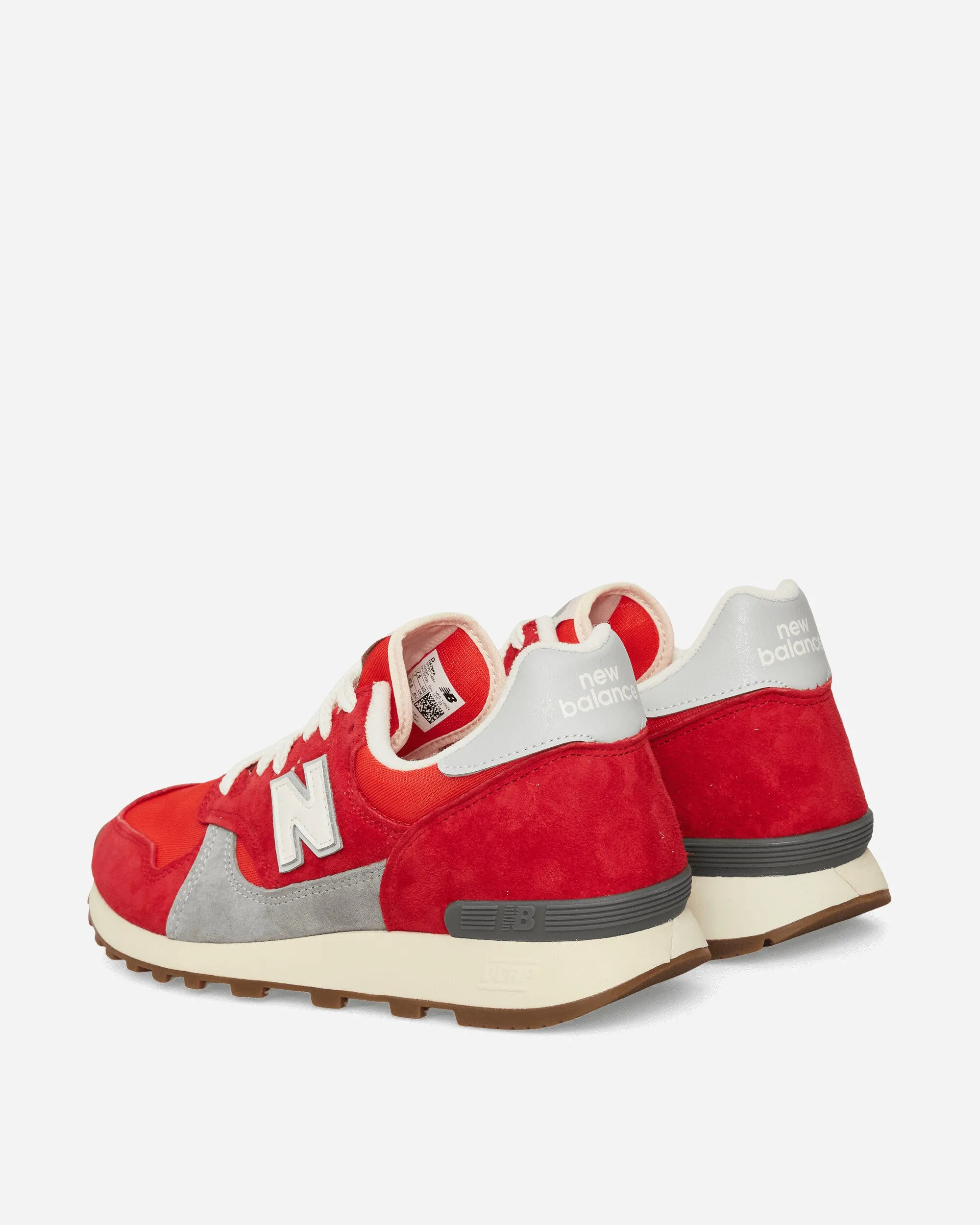475 Sneakers Team Rot / Neo Flame / Schiefergrau