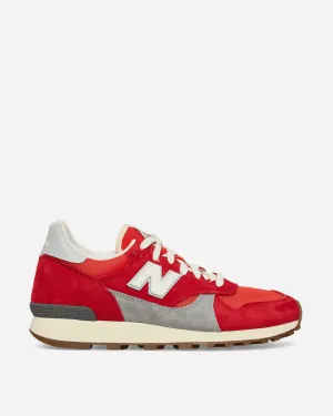 475 Sneakers Team Rot / Neo Flame / Schiefergrau