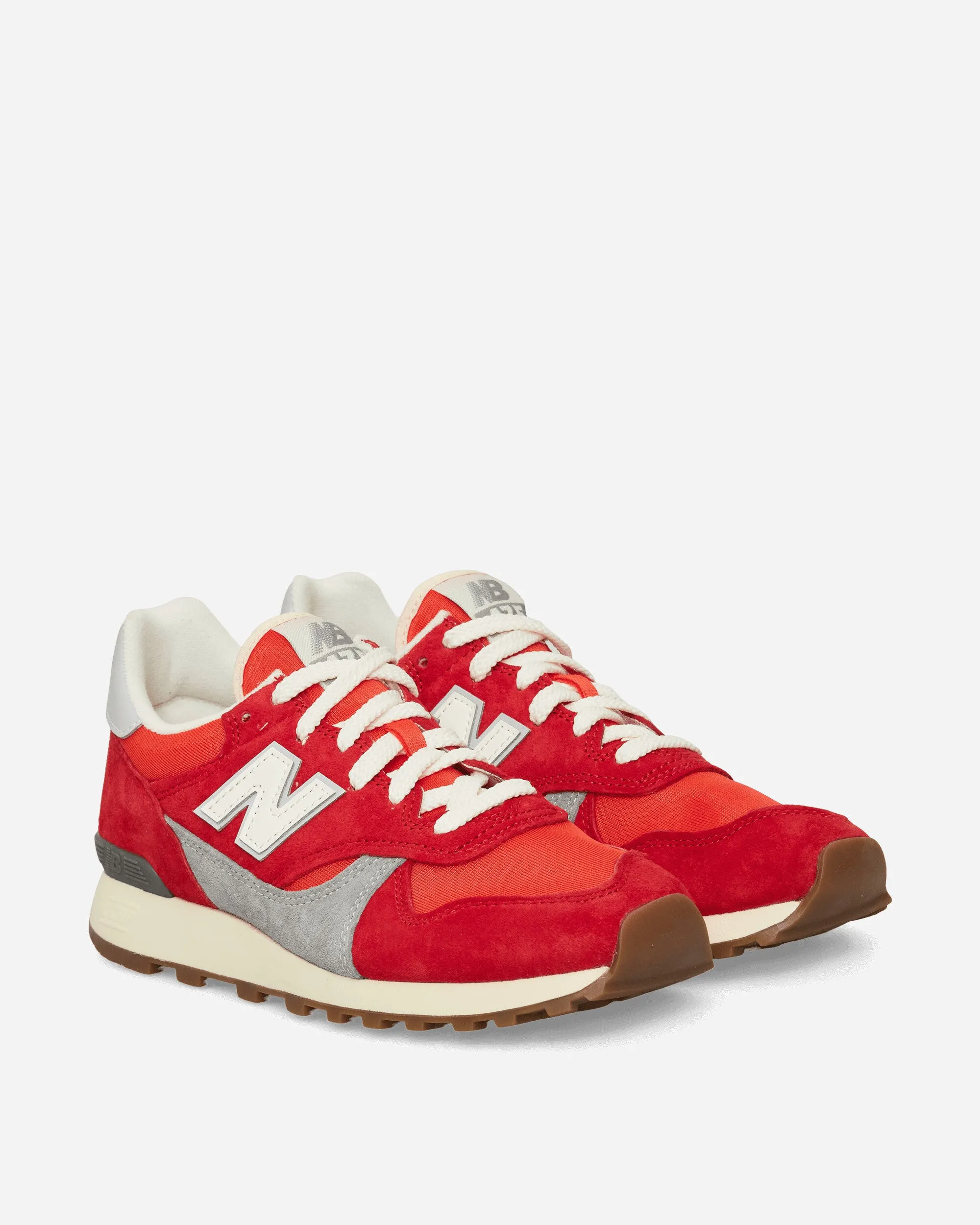 475 Sneakers Team Rot / Neo Flame / Schiefergrau