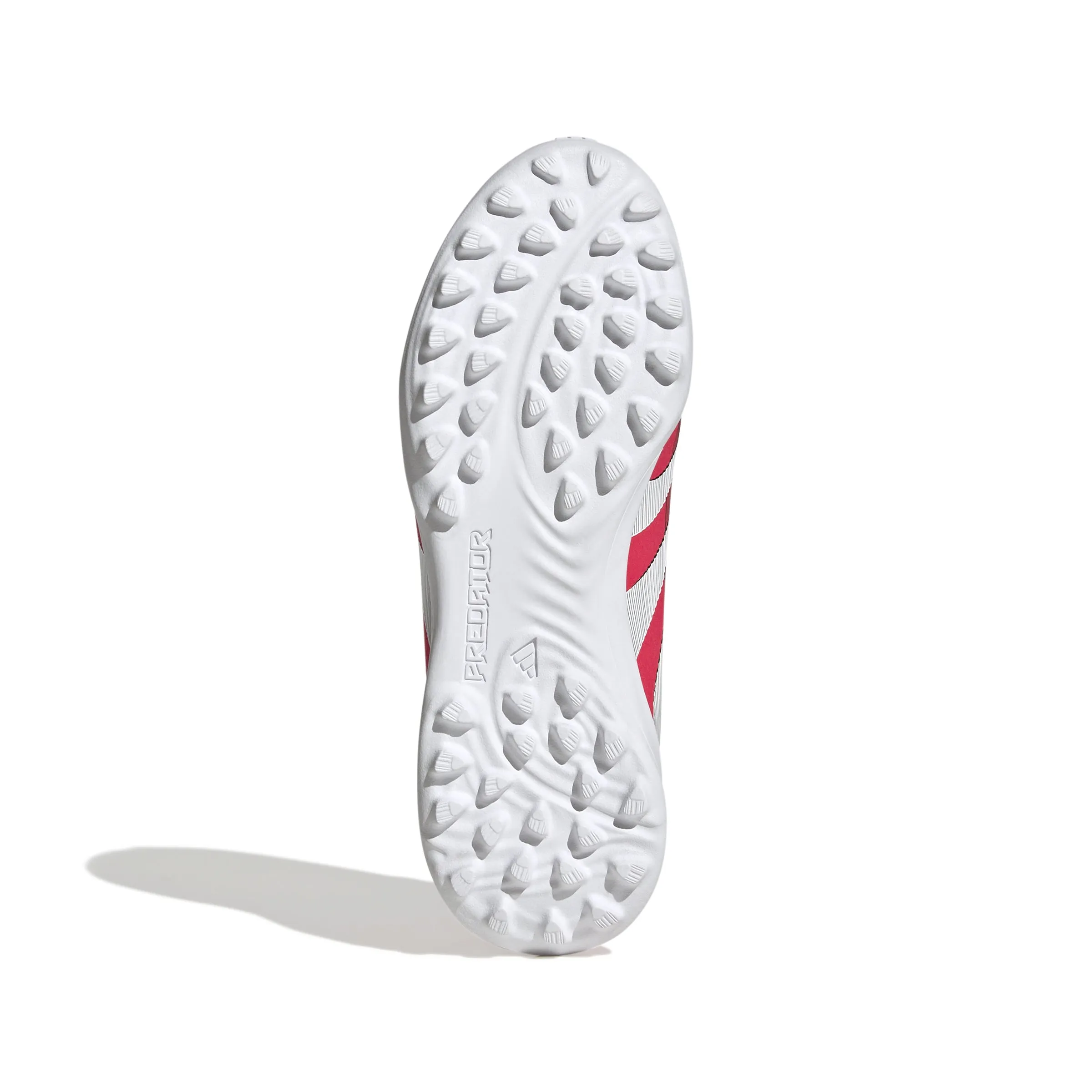 adidas Junior Predator League TF Turf - Leuchtendes Rot/Fußbekleidung Weiß/Kern Schwarz