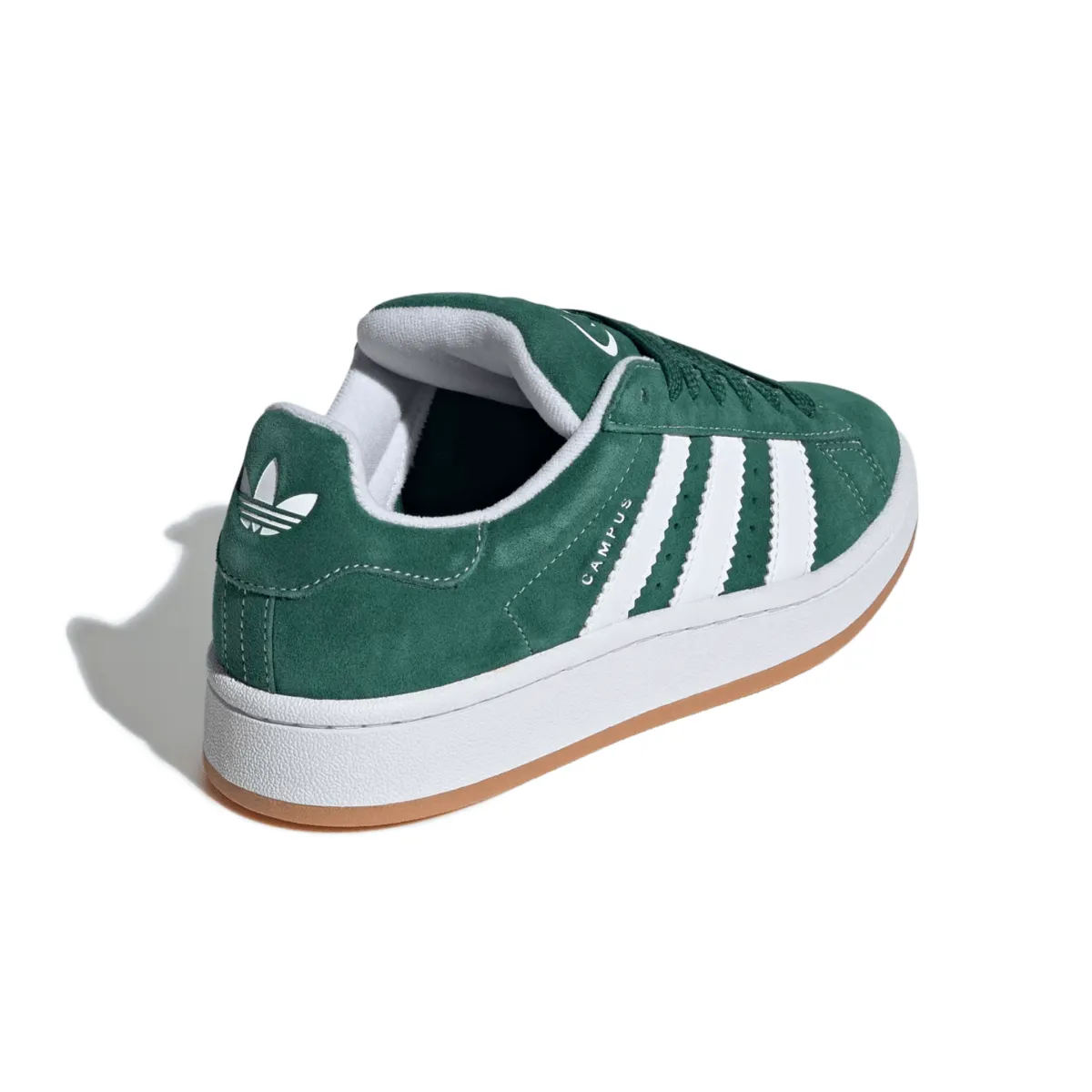 Adidas Kinder (Schulkind) Campus 00s Dunkelgrün/Wolkenweiß/Off White