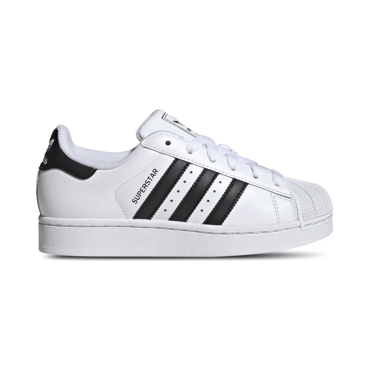 Adidas Kinderschuhe (Grundschule) Superstar II Wolkenweiß/Core Schwarz/Wolkenweiß