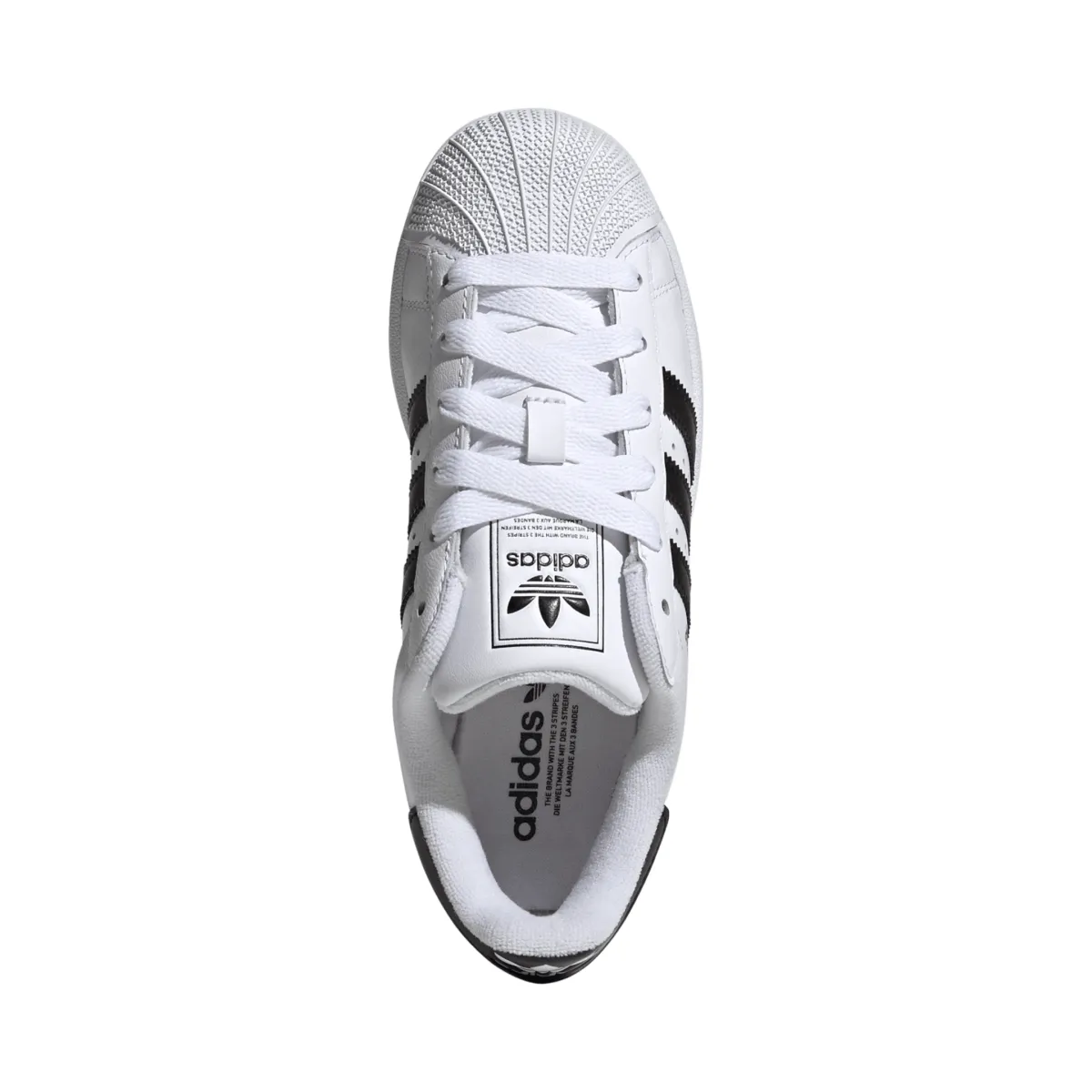 Adidas Kinderschuhe (Grundschule) Superstar II Wolkenweiß/Core Schwarz/Wolkenweiß