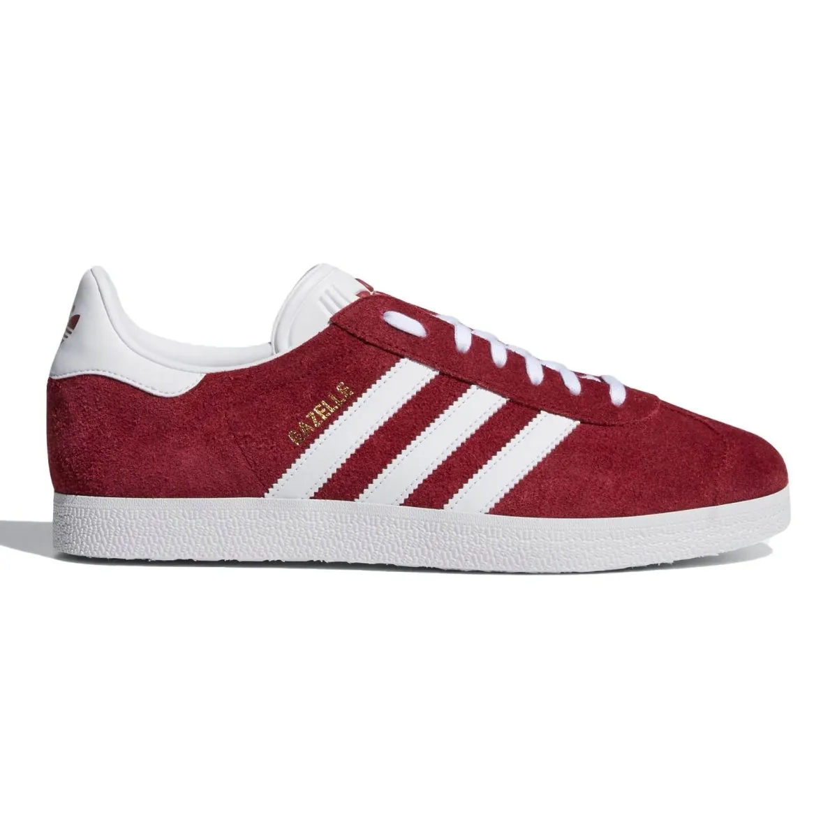 Adidas Herren Gazelle Burgunderrot/Weiß Adidas Schuhe