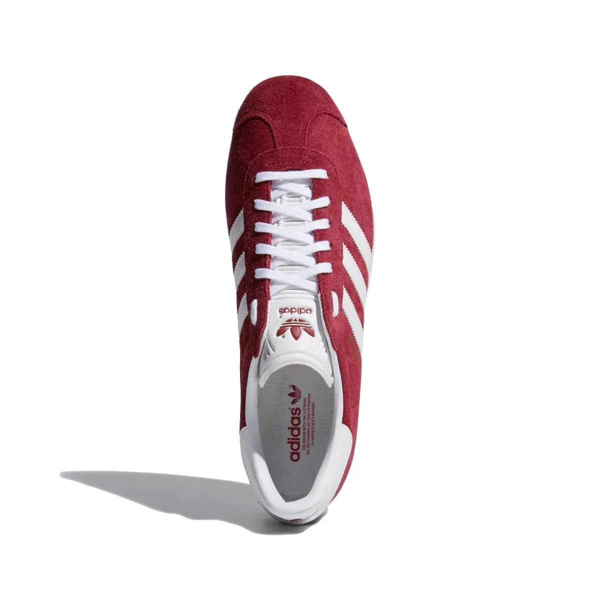 Adidas Herren Gazelle Burgunderrot/Weiß Adidas Schuhe