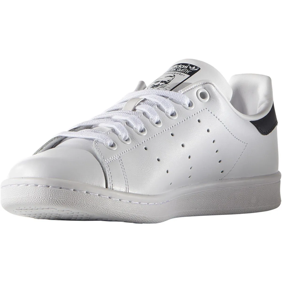 Adidas Herren Stan Smith Weiß/Marine Adidas Schuhe