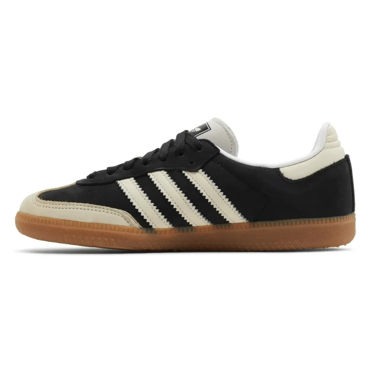 Adidas Damen Samba OG Core Schwarz/Wunderweiß/Silber Metallic
