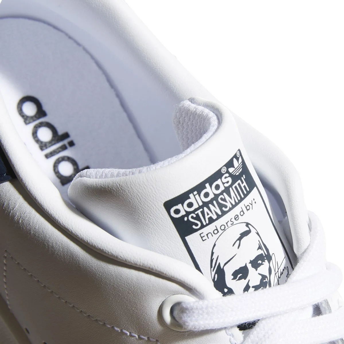 Adidas Damen Stan Smith Weiß/Navy Adidas Schuhe