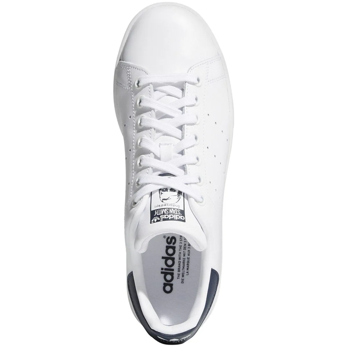 Adidas Damen Stan Smith Weiß/Navy Adidas Schuhe