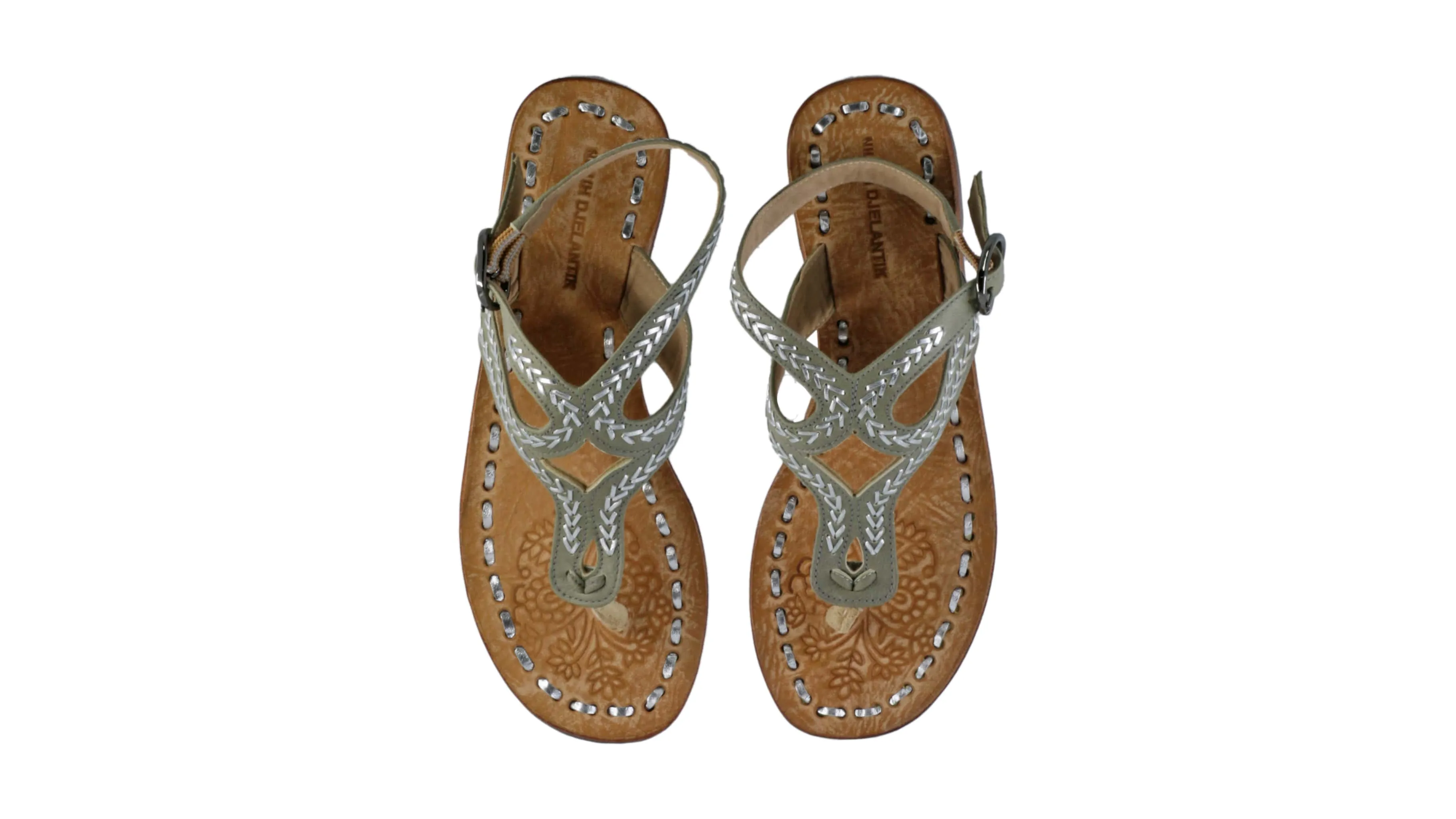 Agra 20mm Flats - Grau & Silber