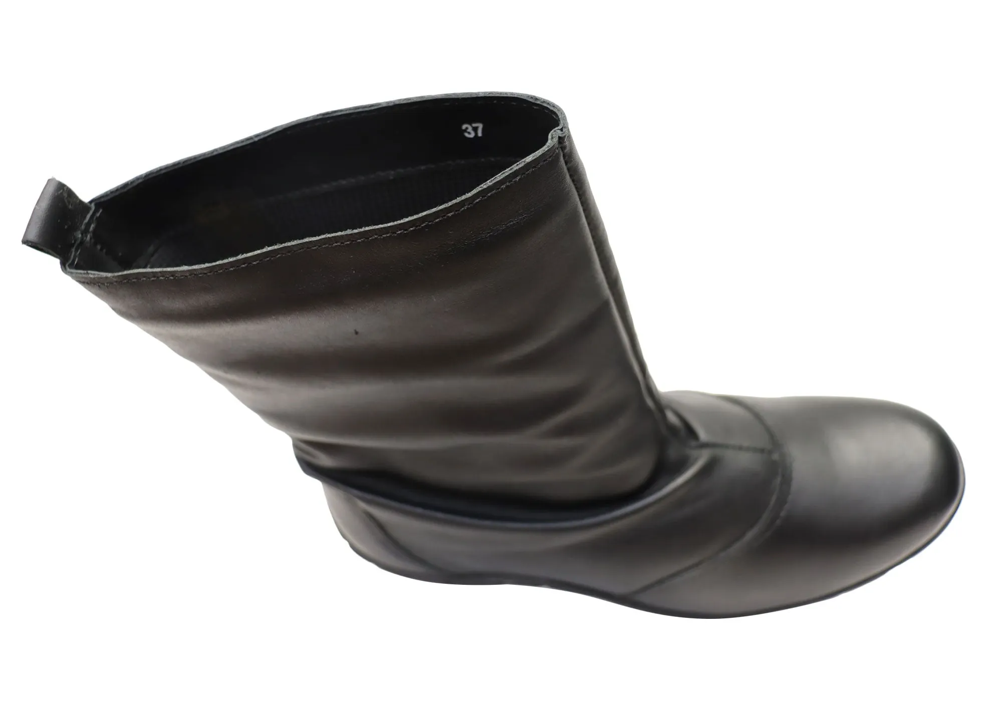 Andacco Ashleigh Damen Brasilianische Bequeme Lederstiefel Andacco Schuhe