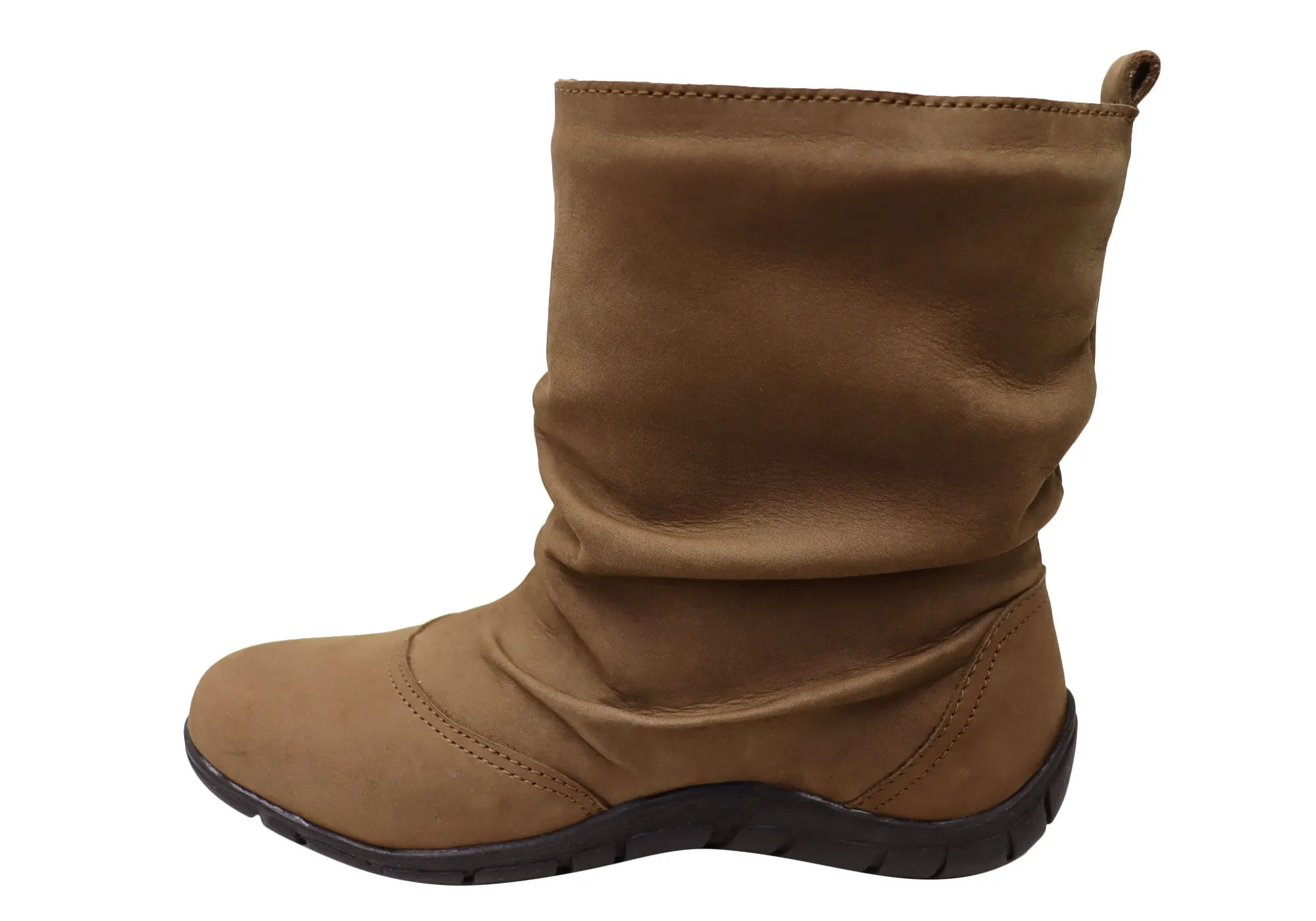 Andacco Ashleigh Damen Brasilianische Bequeme Lederstiefel Andacco Schuhe