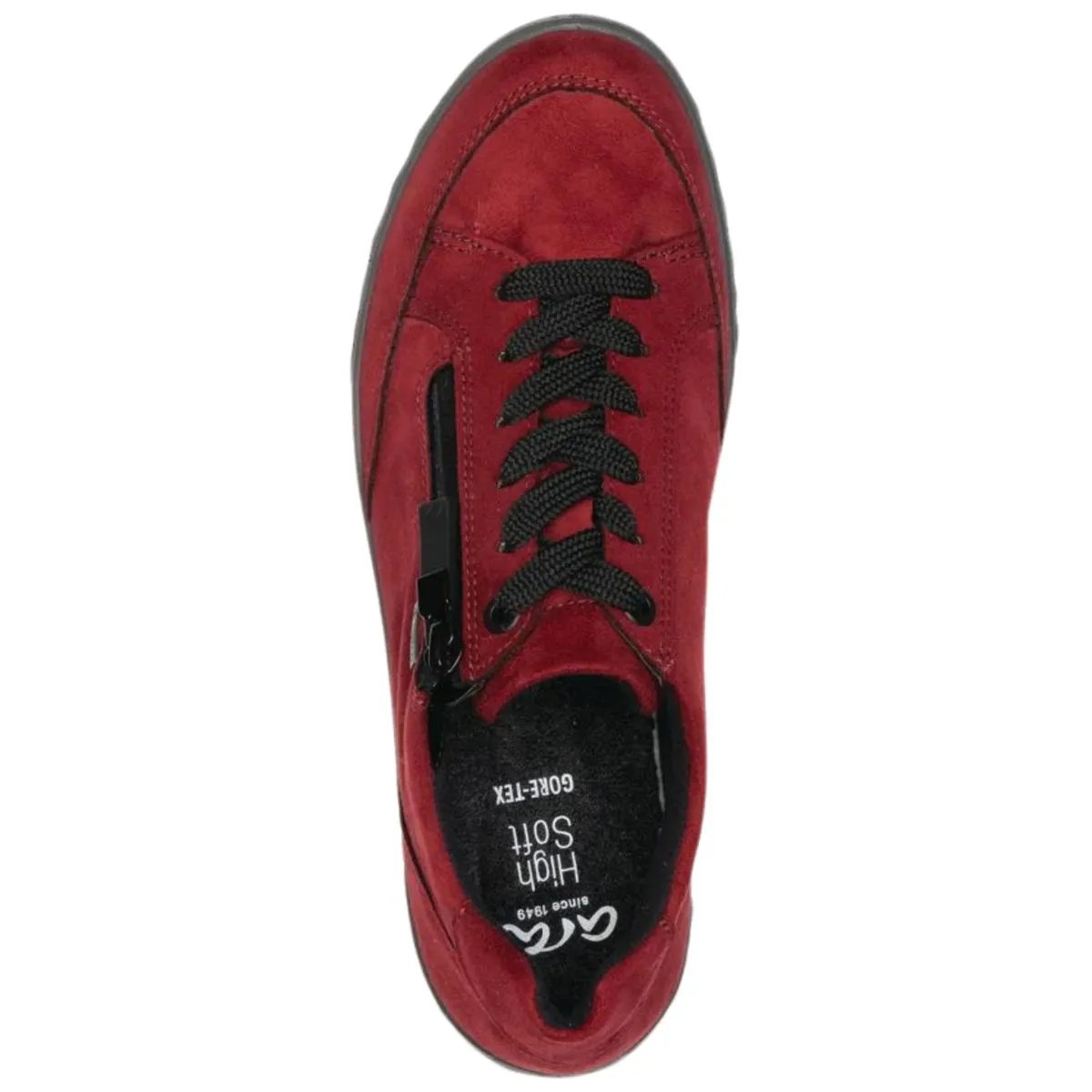 Ara Damen Allesandra Gore-Tex Rot Hydro-Microsuede