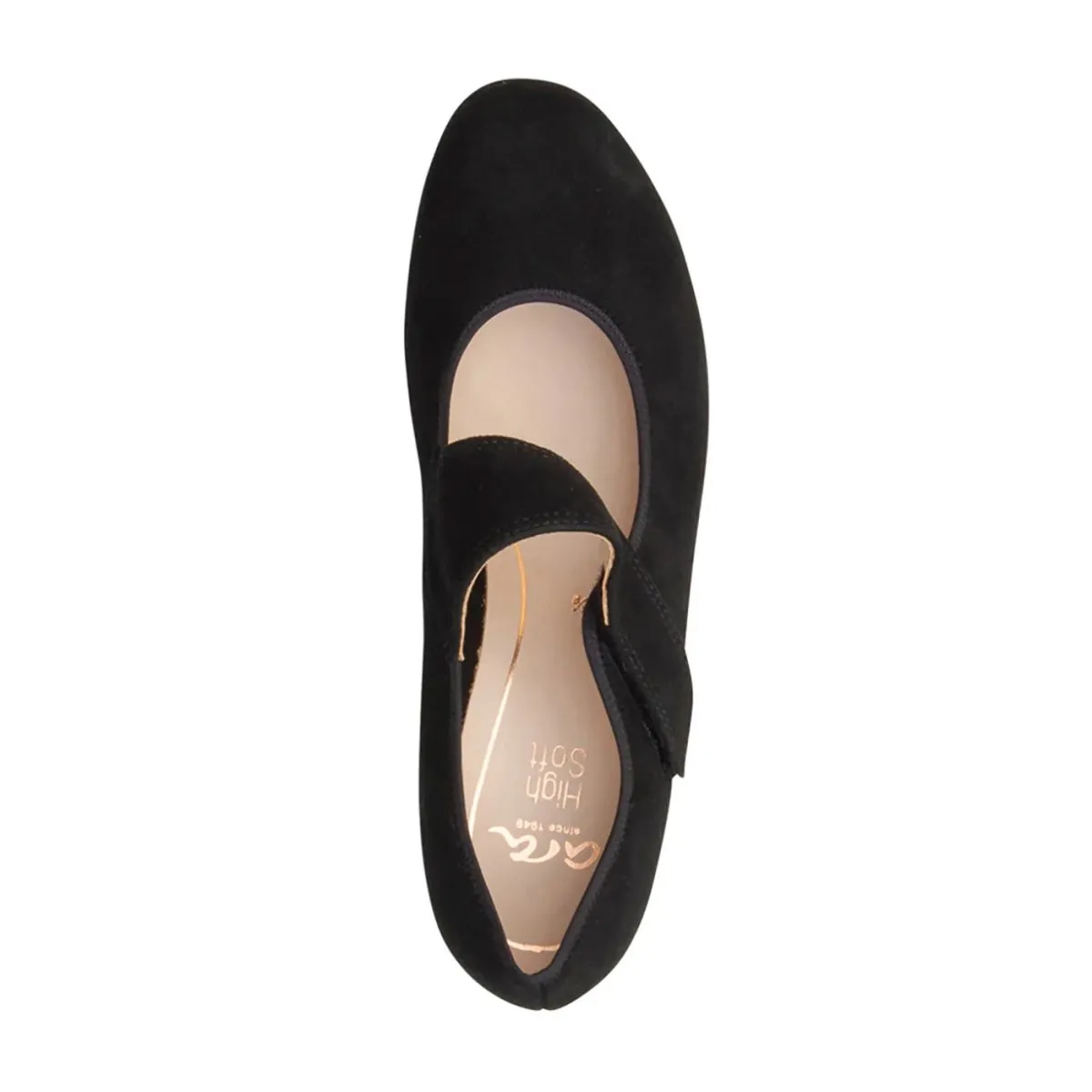 Ara Damen Calico 2 Schwarz Wildleder