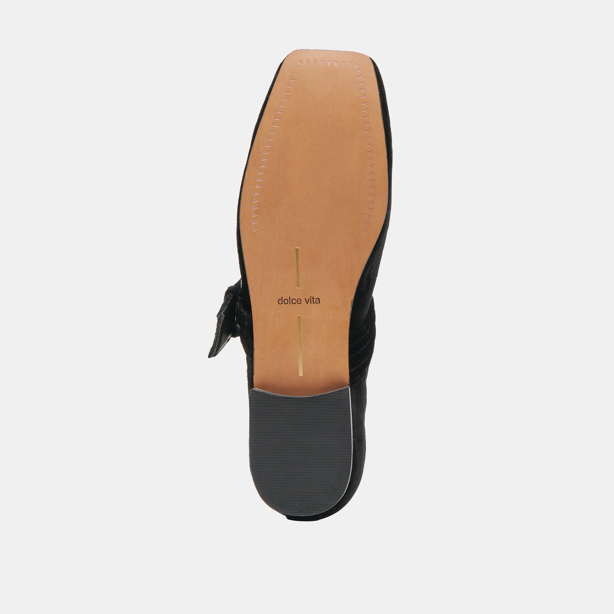 ARORA BALLETFLATS NERO SAMT