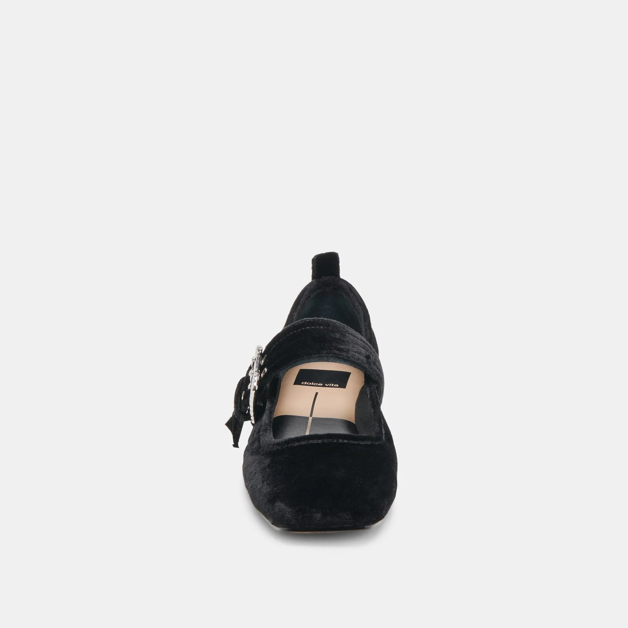 ARORA BALLETFLATS NERO SAMT
