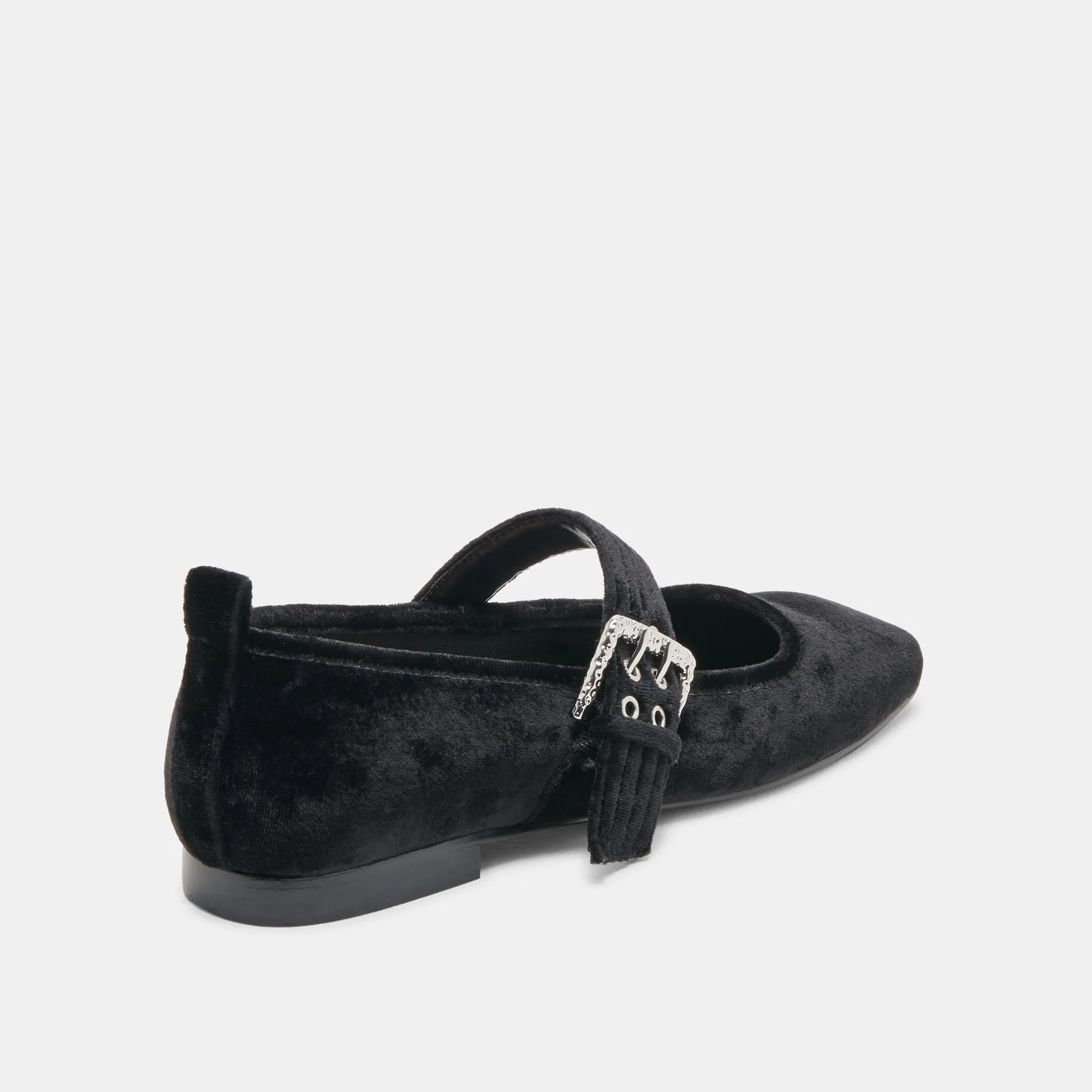 ARORA BALLETFLATS NERO SAMT