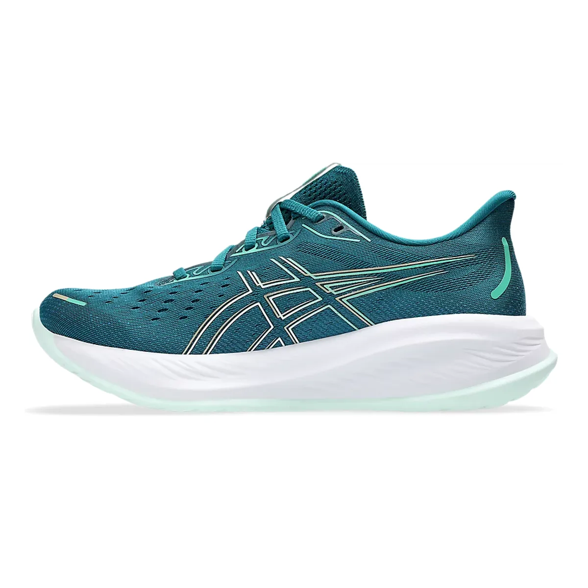 Asics Gel Cumulus 26 - Sattes Petrol - Blasses Minzgrün