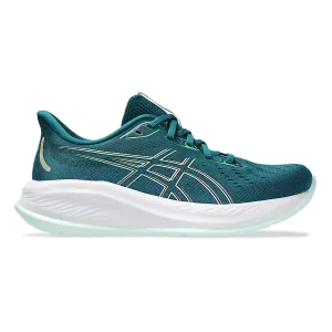Asics Gel Cumulus 26 - Sattes Petrol - Blasses Minzgrün