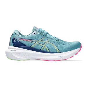 Asics Gel Kayano 30 - Grau Blau - Limettengrün
