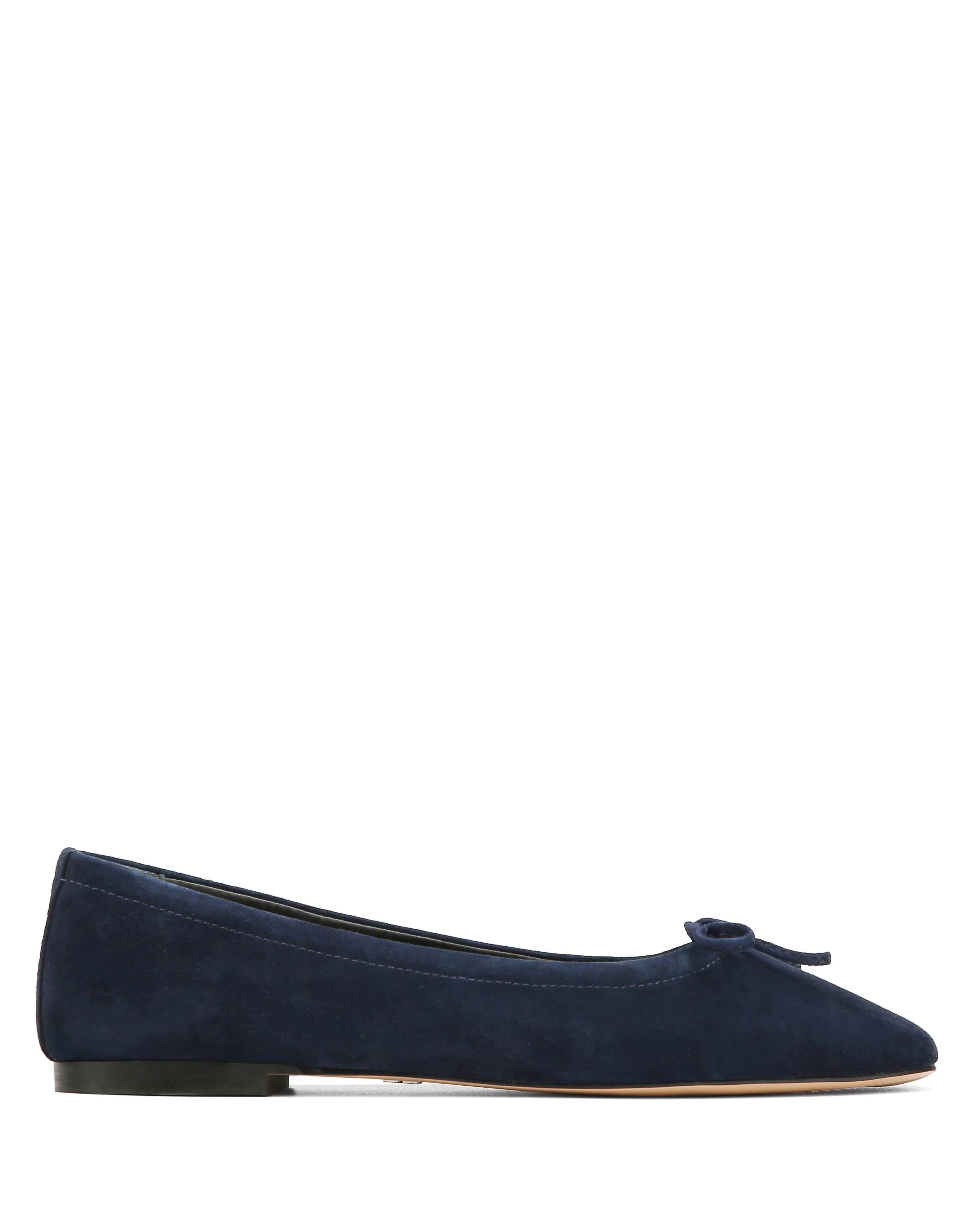Avery Navy Wildleder