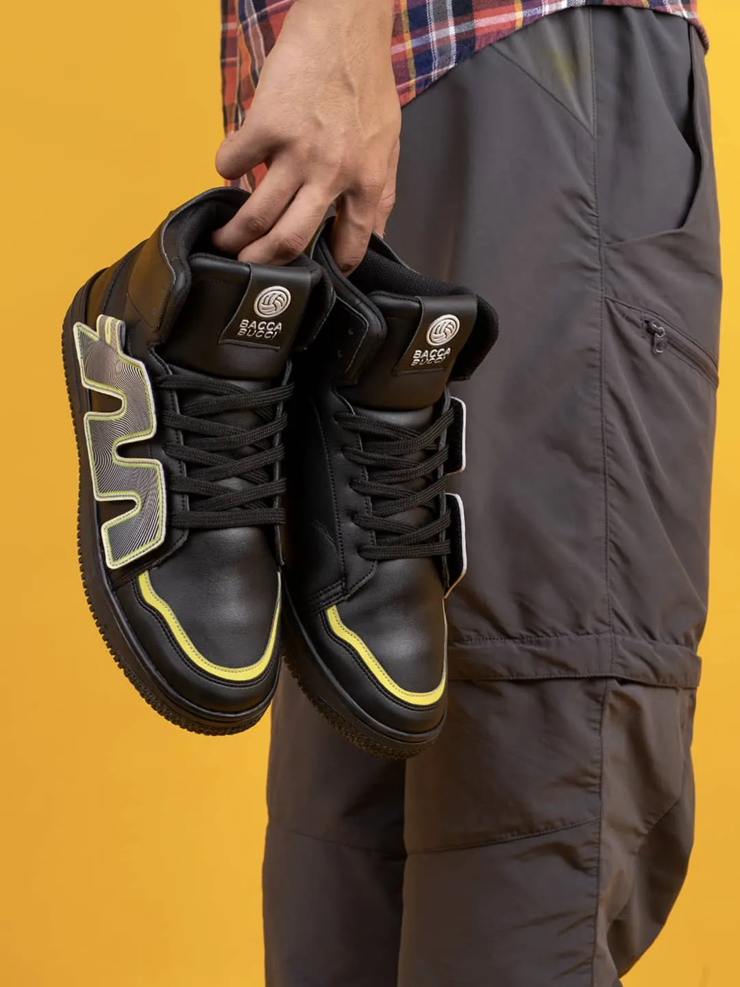 Bacca Bucci High-Top PATCH-PLAY Herren-Sneaker