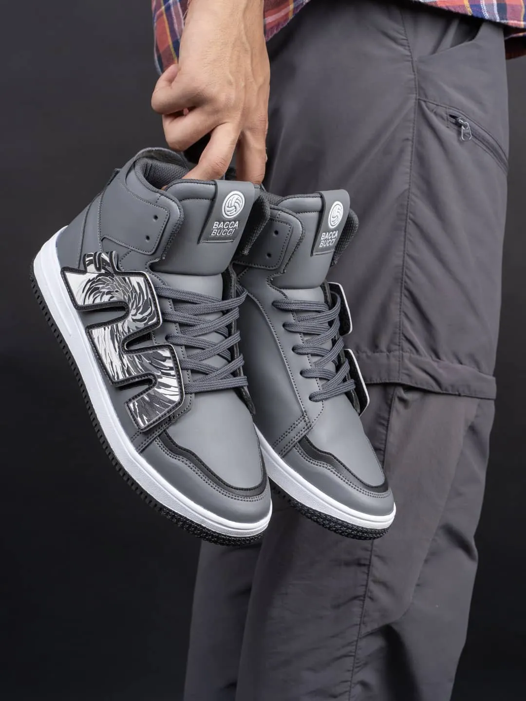 Bacca Bucci High-Top PATCH-PLAY Herren-Sneaker