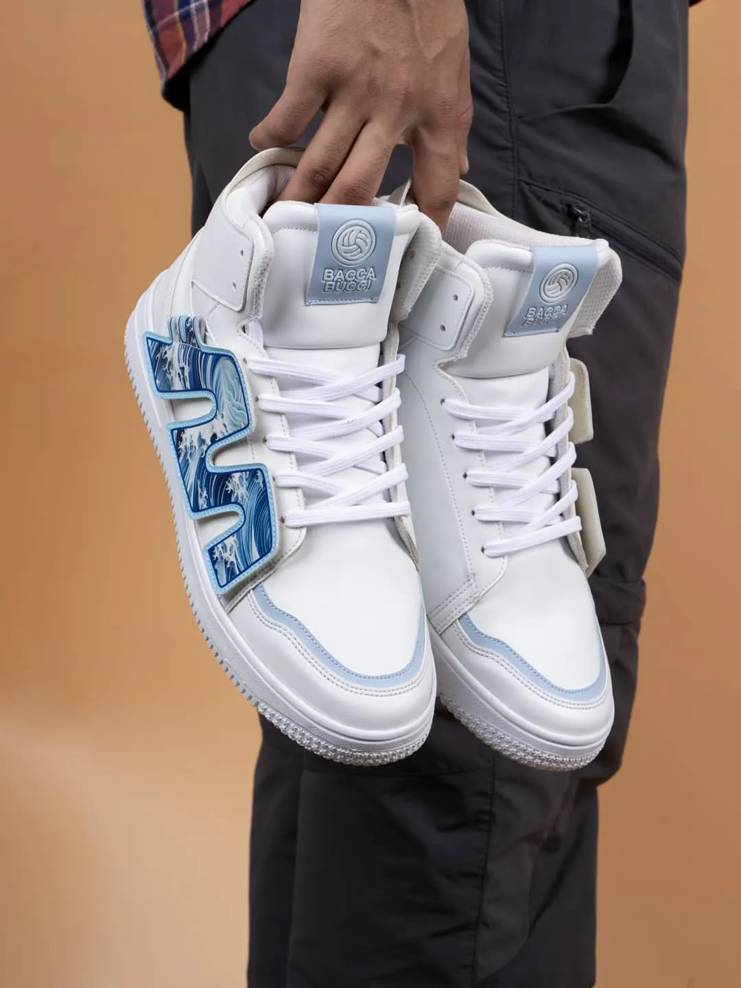 Bacca Bucci High-Top PATCH-PLAY Herren-Sneaker