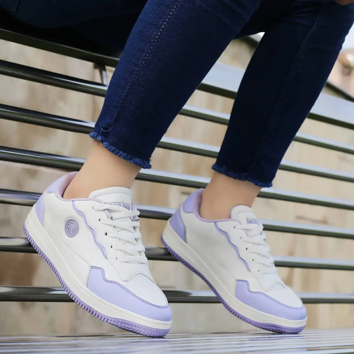 Bacca Bucci INFINITY Low Top Flachsohlen-Mode-Sneaker für Damen