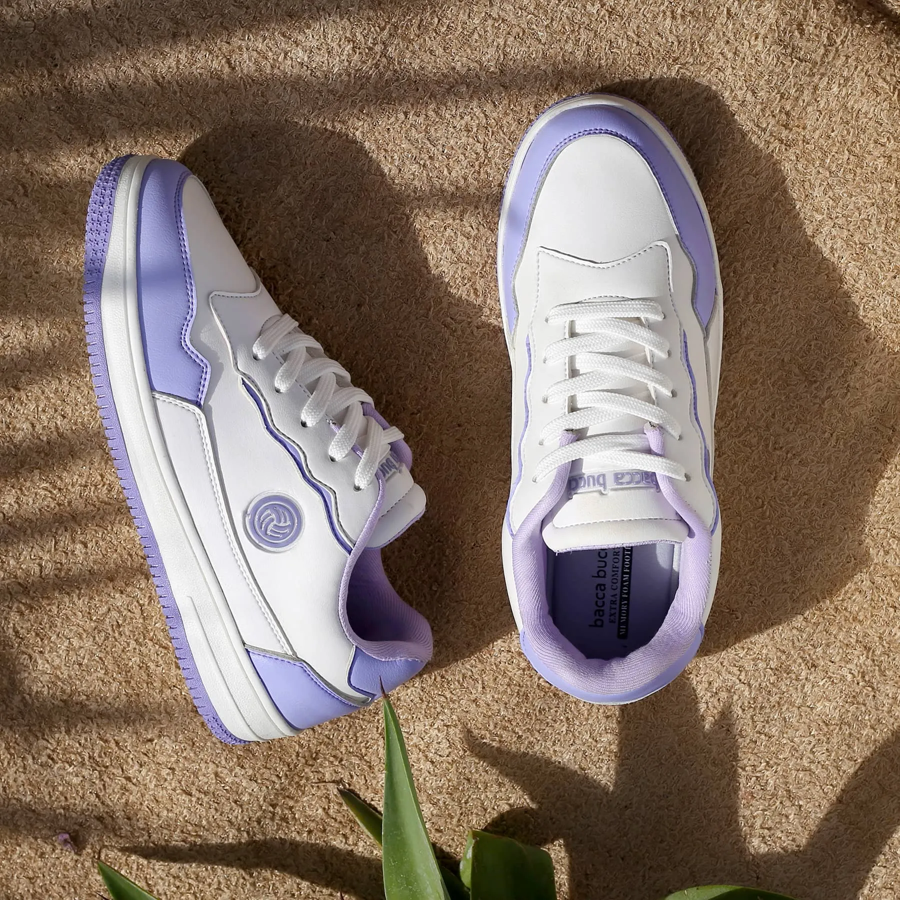 Bacca Bucci INFINITY Low Top Flachsohlen-Mode-Sneaker für Damen