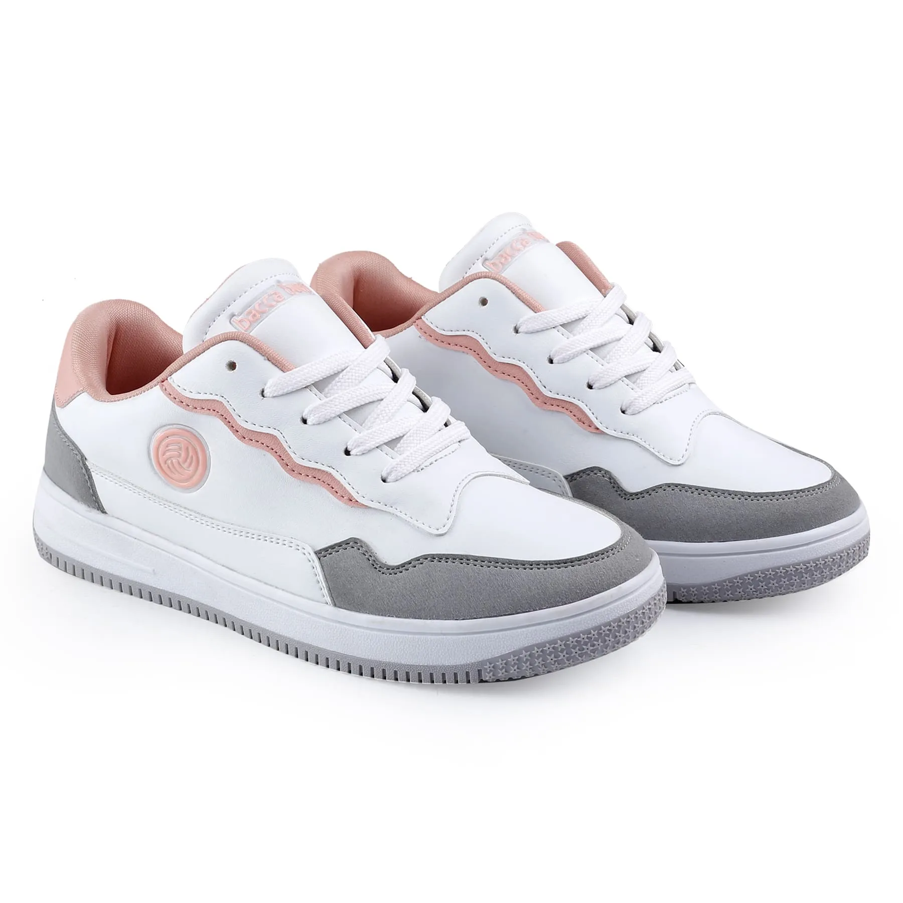 Bacca Bucci INFINITY Low Top Flachsohlen-Mode-Sneaker für Damen