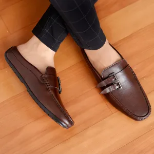 Bacca Bucci JAMBOREE Mode-Mules/Clogs/Rückenlose Loafers für Party/Reisen/Büro - Braun