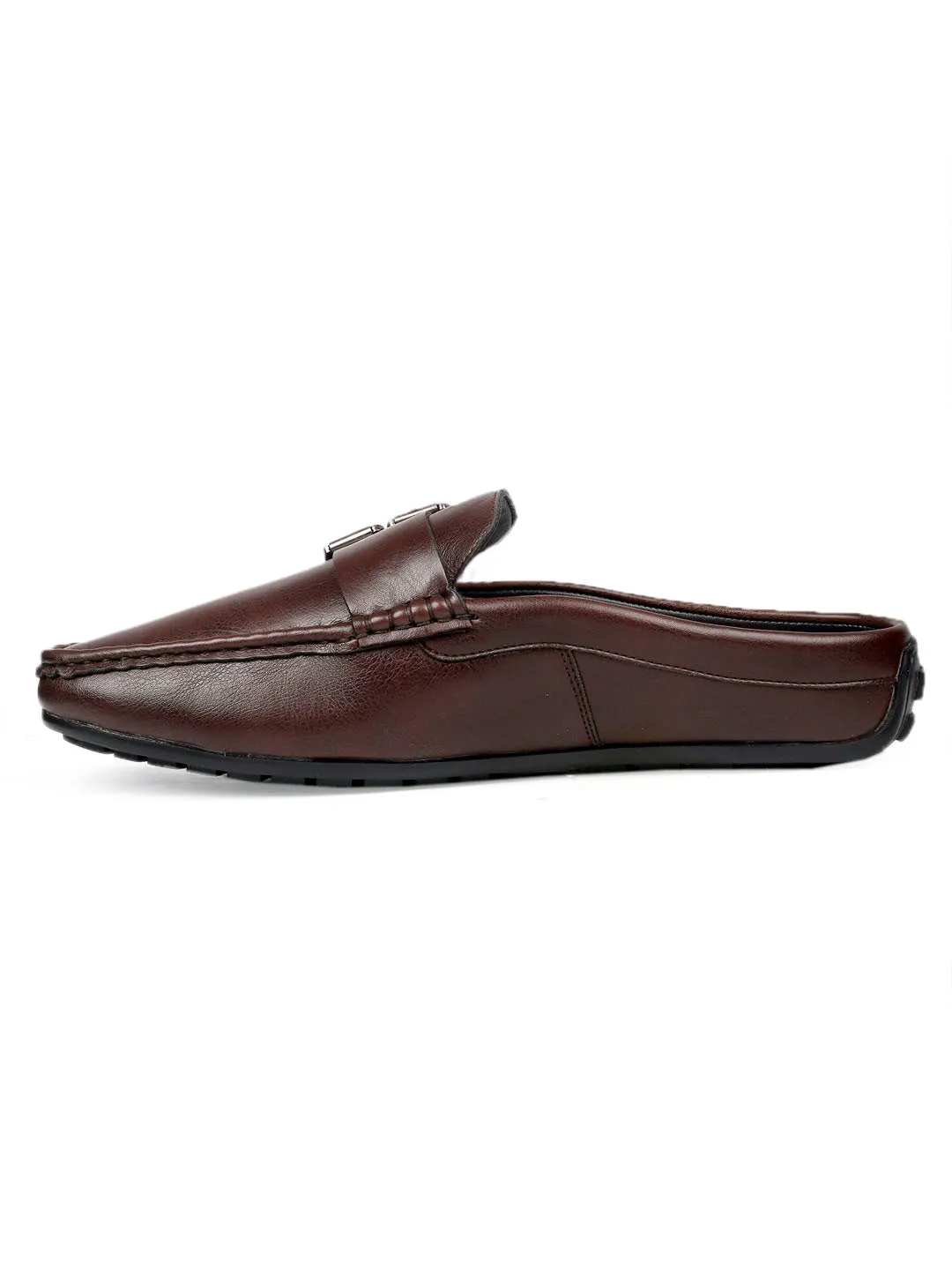 Bacca Bucci JAMBOREE Mode-Mules/Clogs/Rückenlose Loafers für Party/Reisen/Büro - Braun