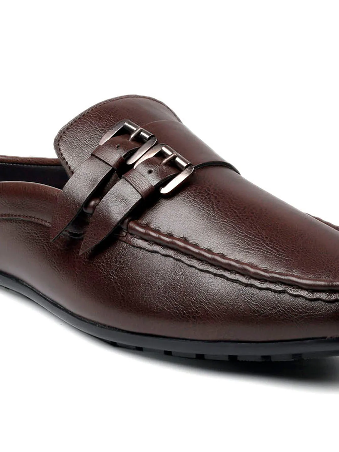 Bacca Bucci JAMBOREE Mode-Mules/Clogs/Rückenlose Loafers für Party/Reisen/Büro - Braun