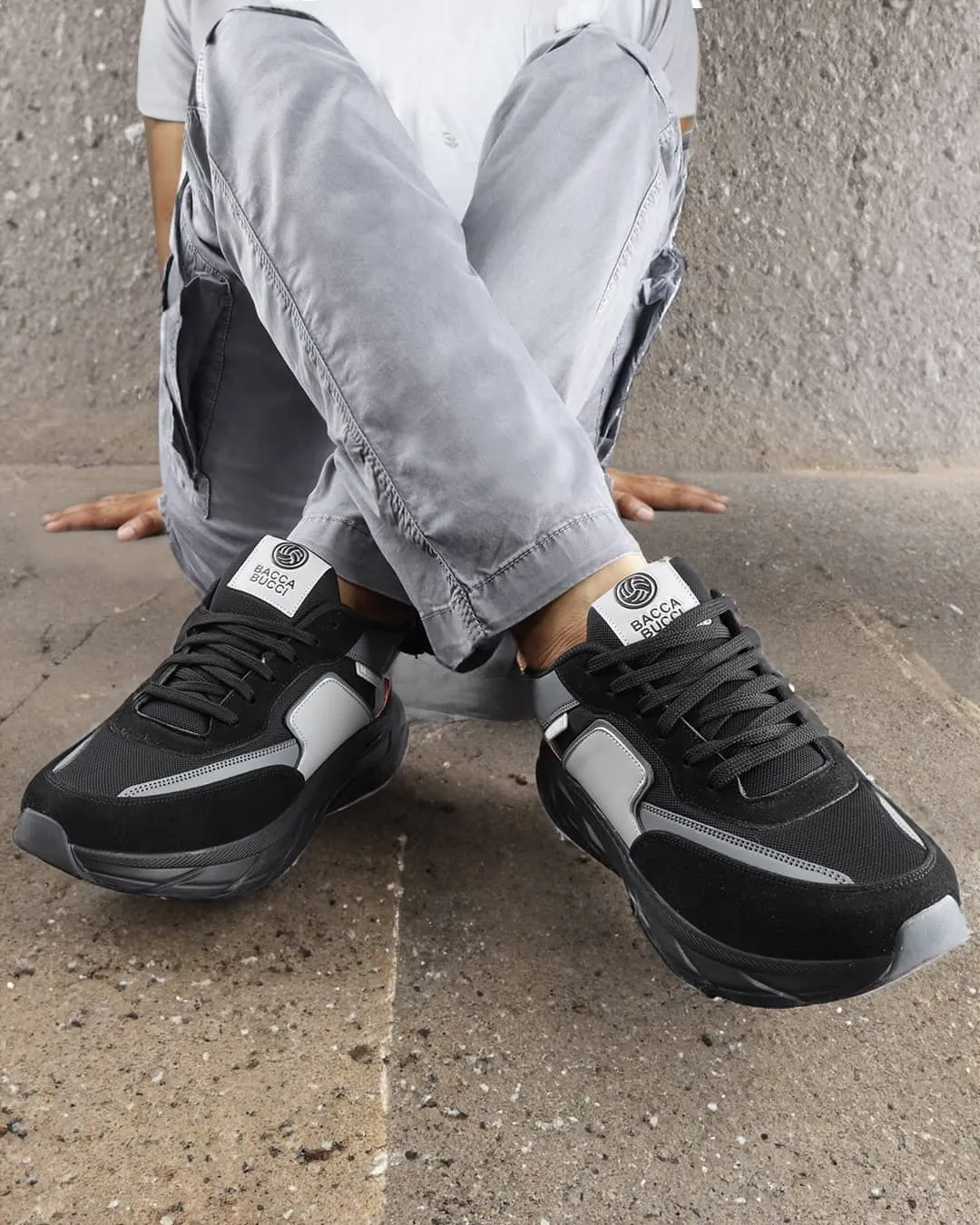 Bacca Bucci Herren SYLVIA Sneaker mit dicker Sohle