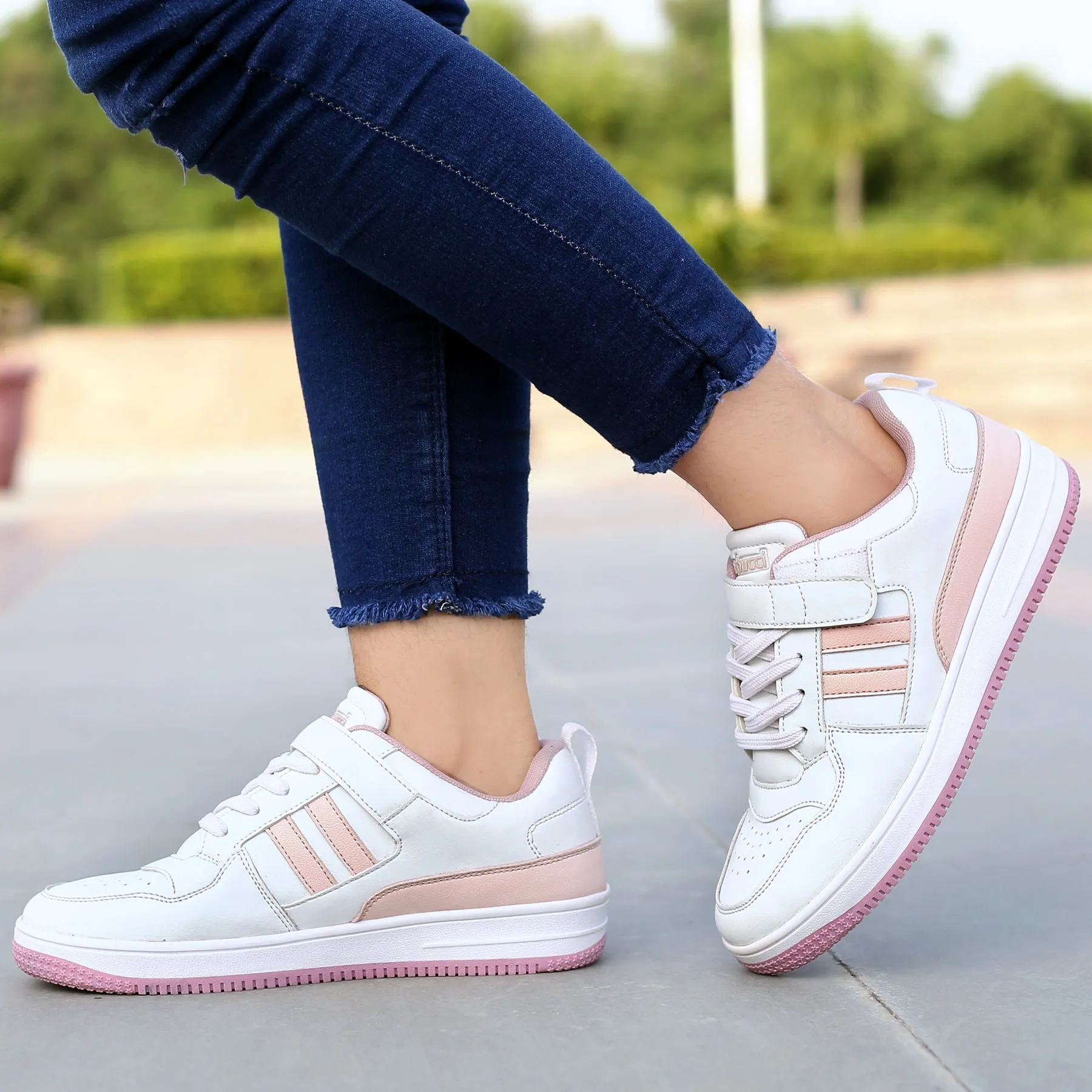 Bacca Bucci PHOENIX Low-Top Damen-Sneaker mit Klettverschluss