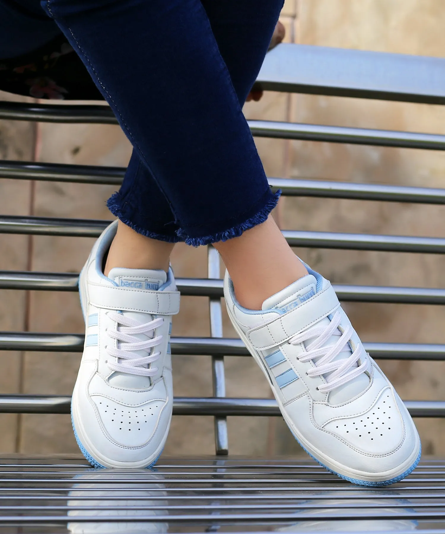 Bacca Bucci PHOENIX Low-Top Damen-Sneaker mit Klettverschluss