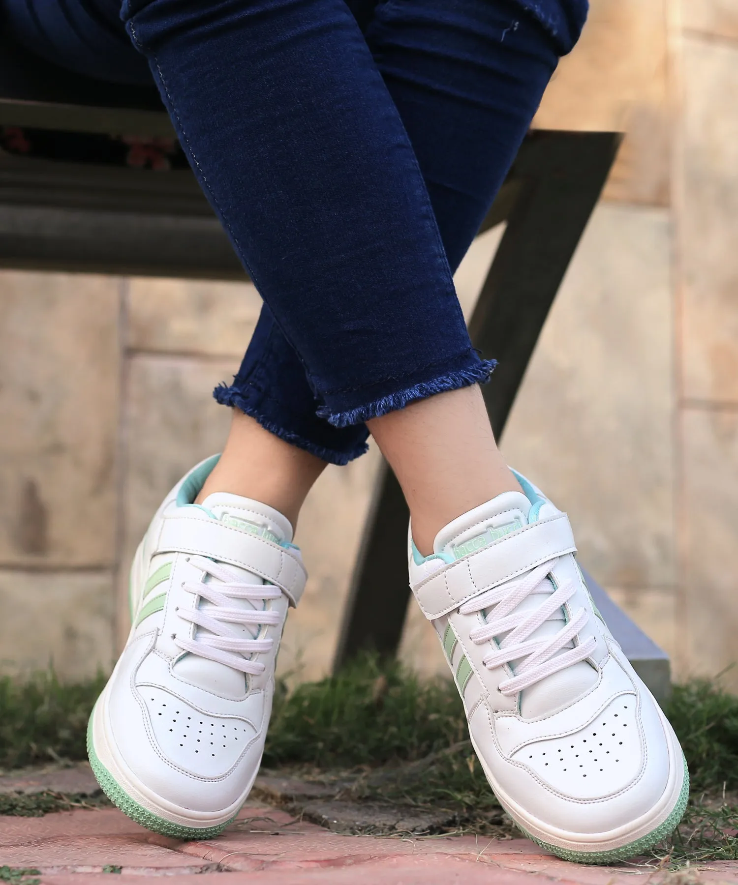 Bacca Bucci PHOENIX Low-Top Damen-Sneaker mit Klettverschluss