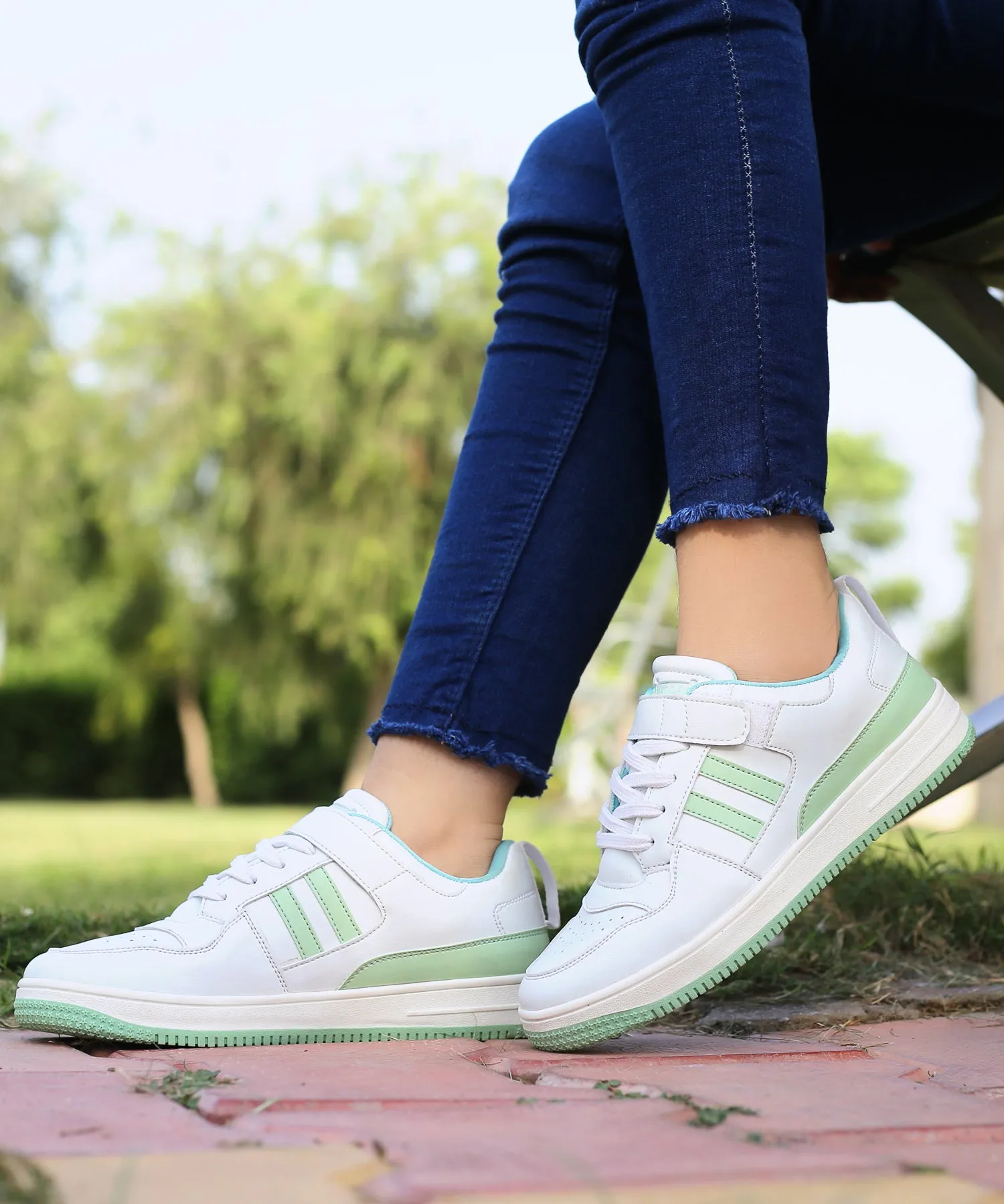 Bacca Bucci PHOENIX Low-Top Damen-Sneaker mit Klettverschluss