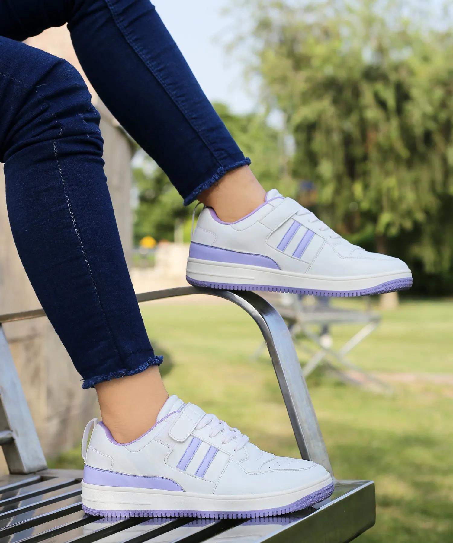 Bacca Bucci PHOENIX Low-Top Damen-Sneaker mit Klettverschluss