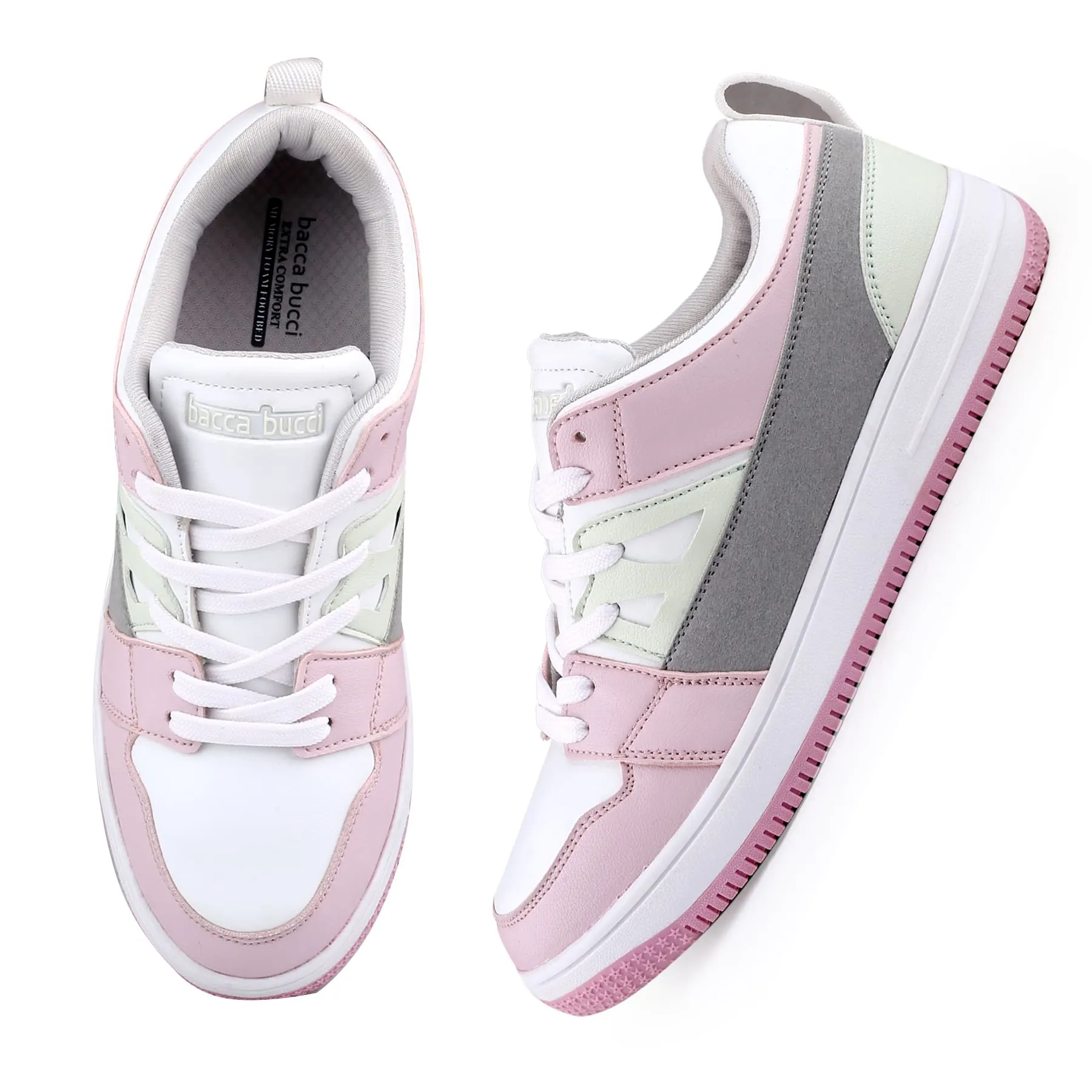 Bacca Bucci SERENITY Low Top Flachsohlen-Mode-Damensneaker