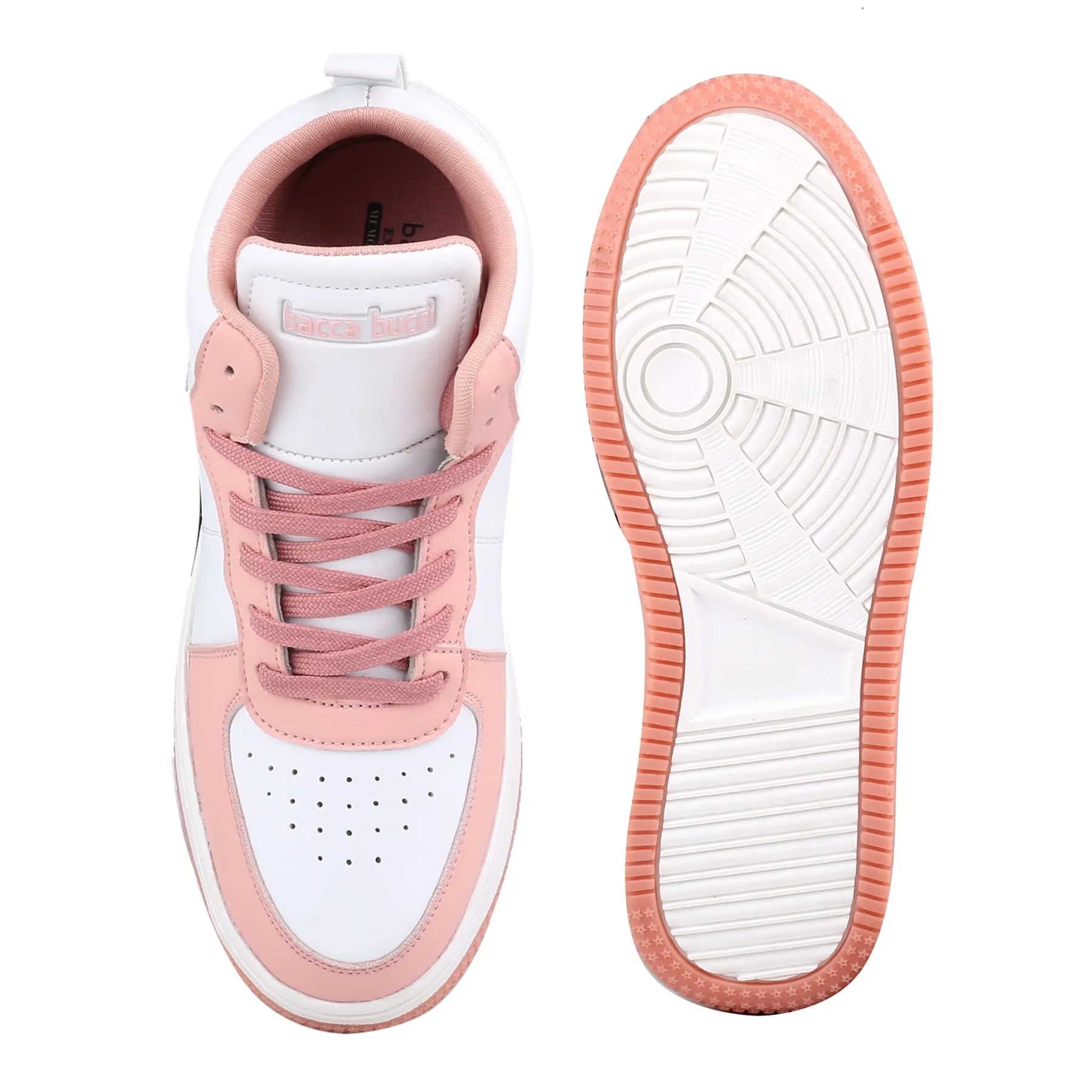 Bacca Bucci STELLAR Mid-Top Mode-Damen-Sneaker