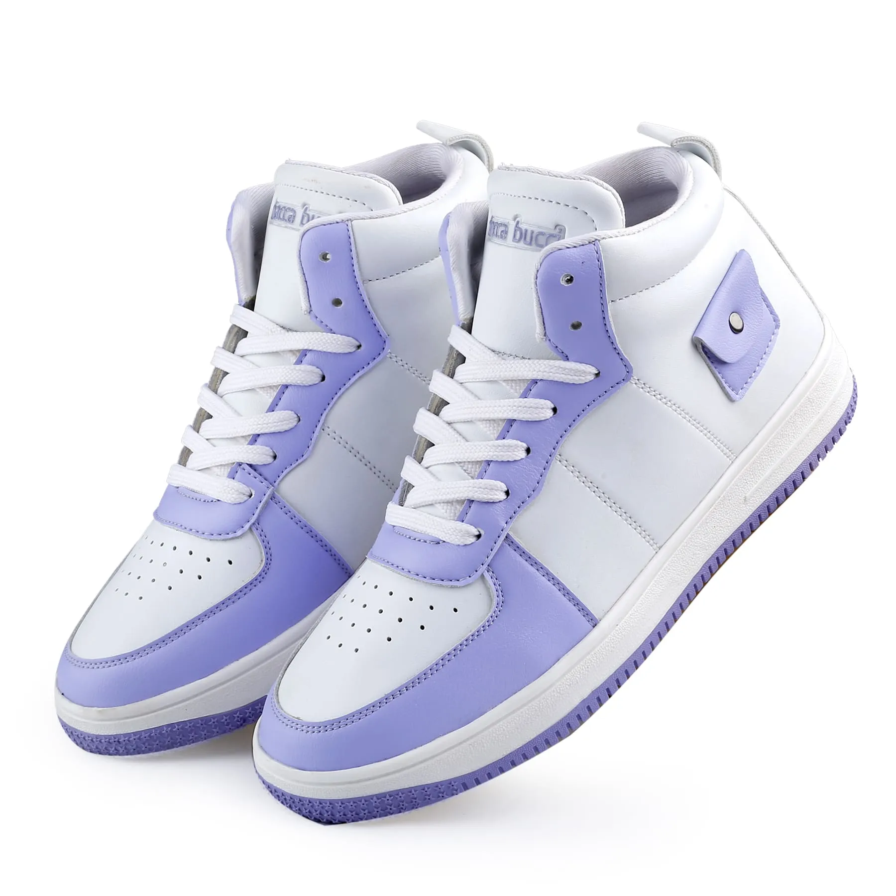 Bacca Bucci STELLAR Mid-Top Mode-Damen-Sneaker