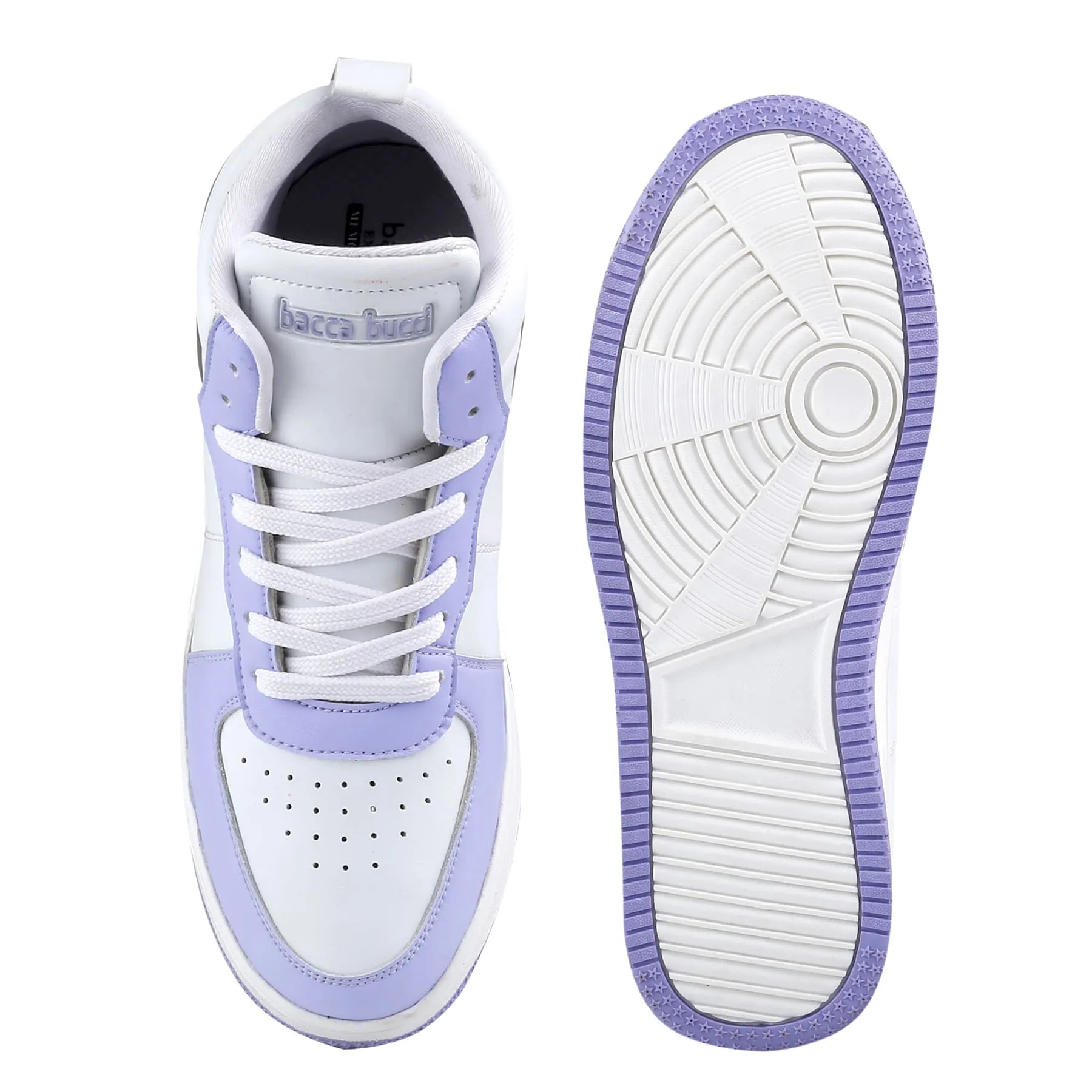 Bacca Bucci STELLAR Mid-Top Mode-Damen-Sneaker