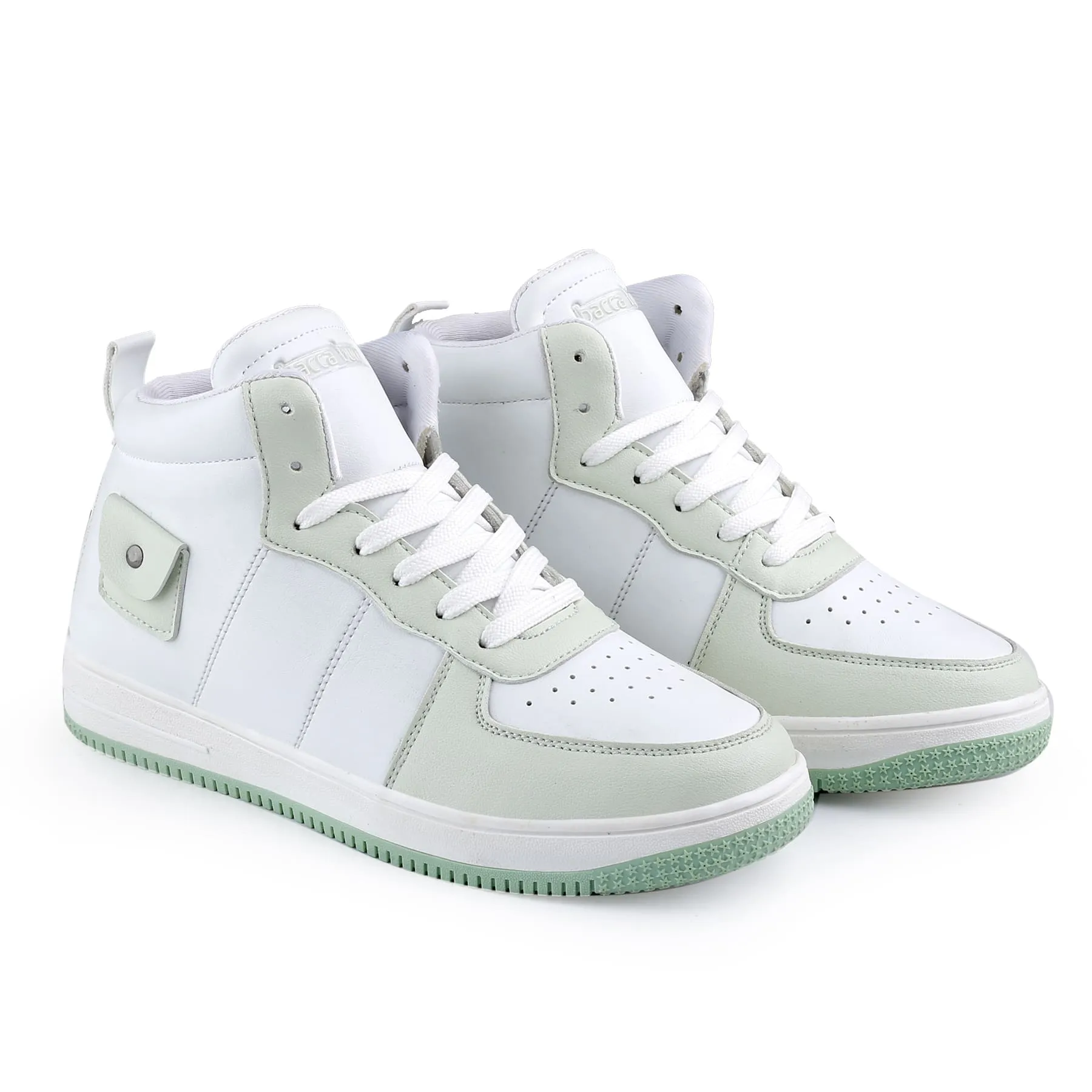 Bacca Bucci STELLAR Mid-Top Mode-Damen-Sneaker