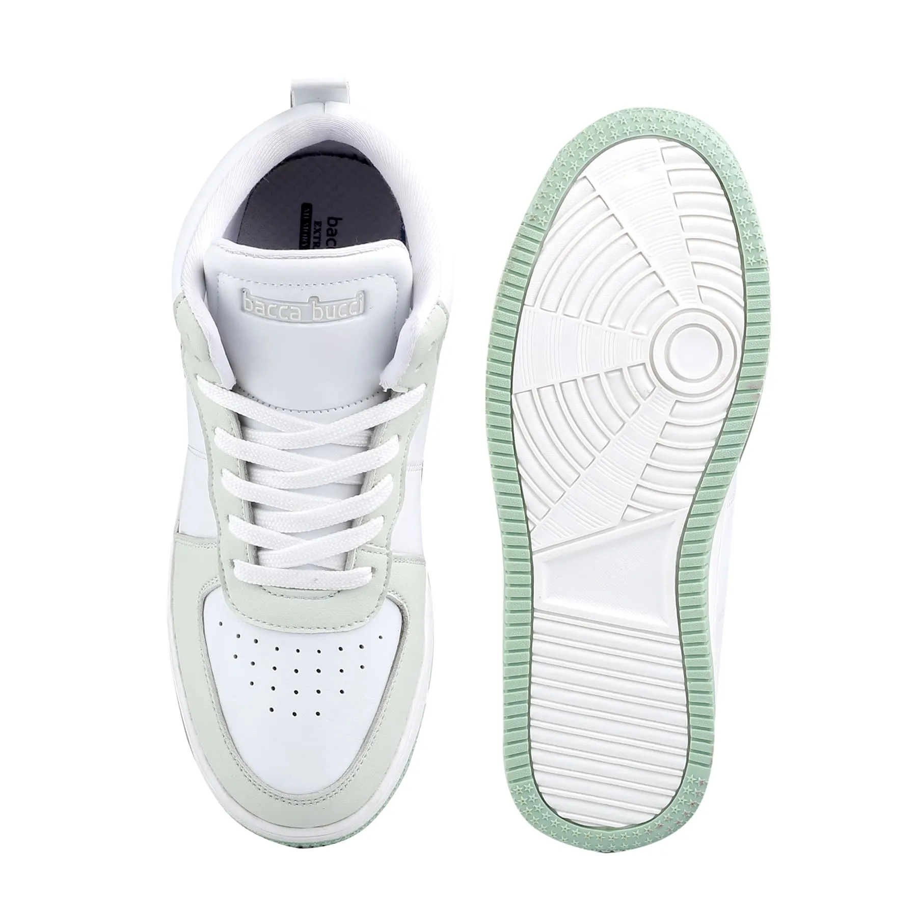 Bacca Bucci STELLAR Mid-Top Mode-Damen-Sneaker