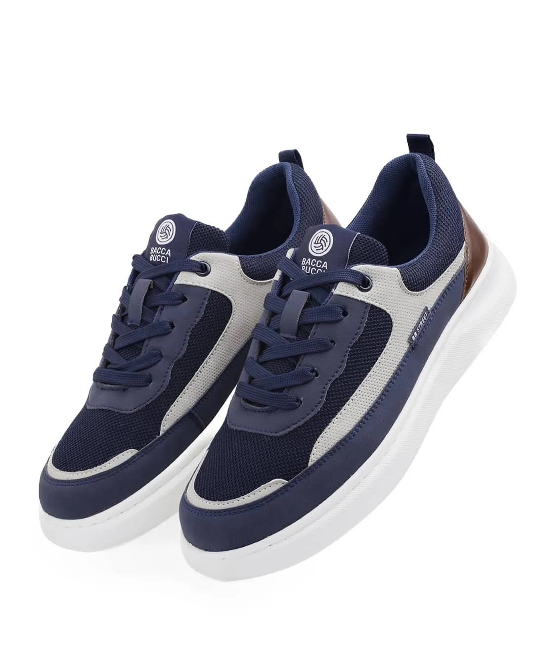 Bacca Bucci VIBE-STEP Herren-Sneaker mit niedrigem Schaft