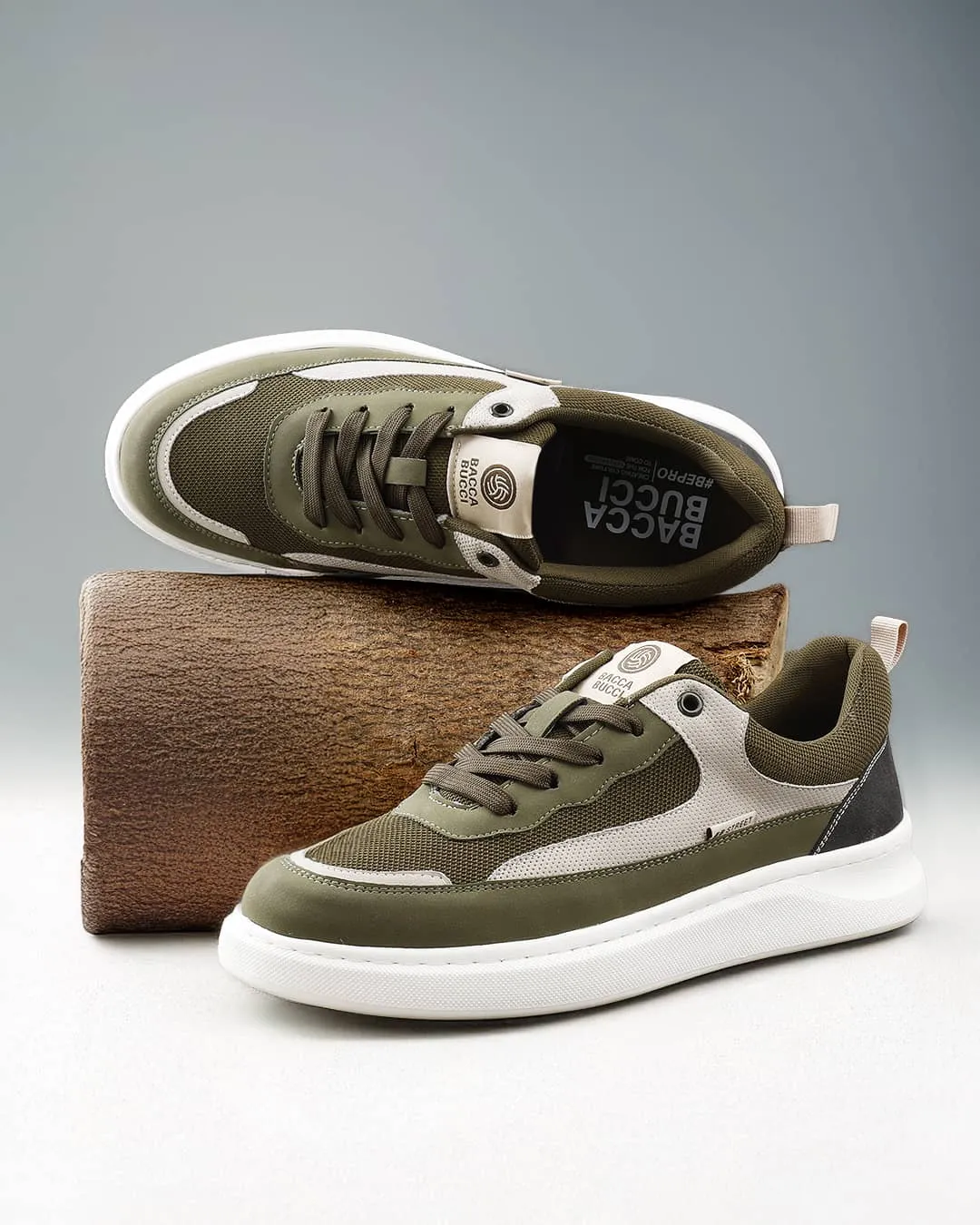 Bacca Bucci VIBE-STEP Herren-Sneaker mit niedrigem Schaft