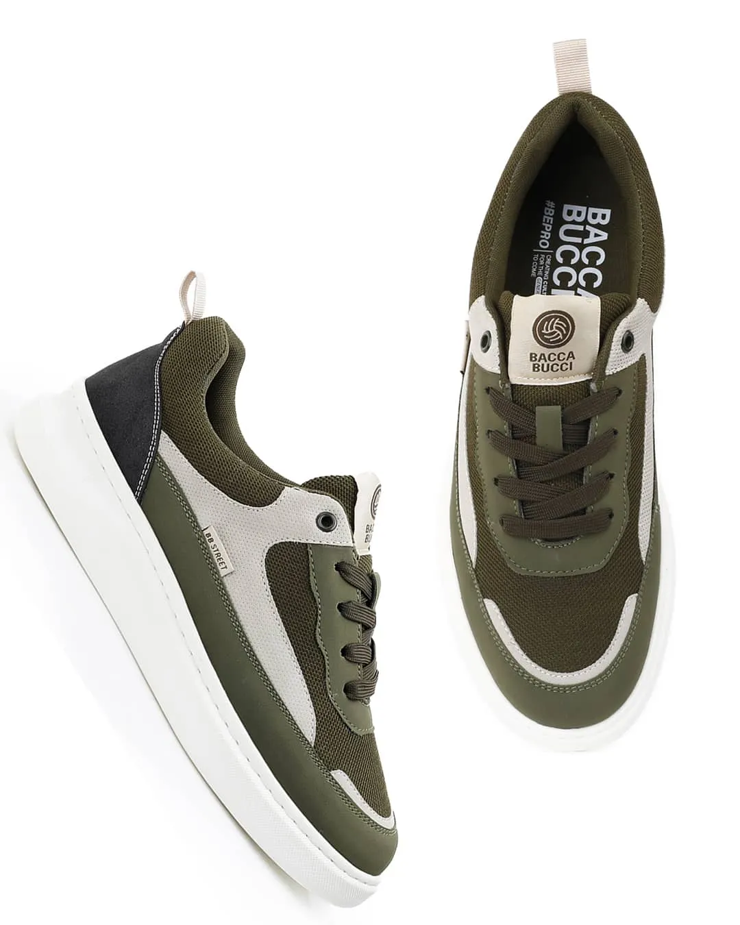 Bacca Bucci VIBE-STEP Herren-Sneaker mit niedrigem Schaft