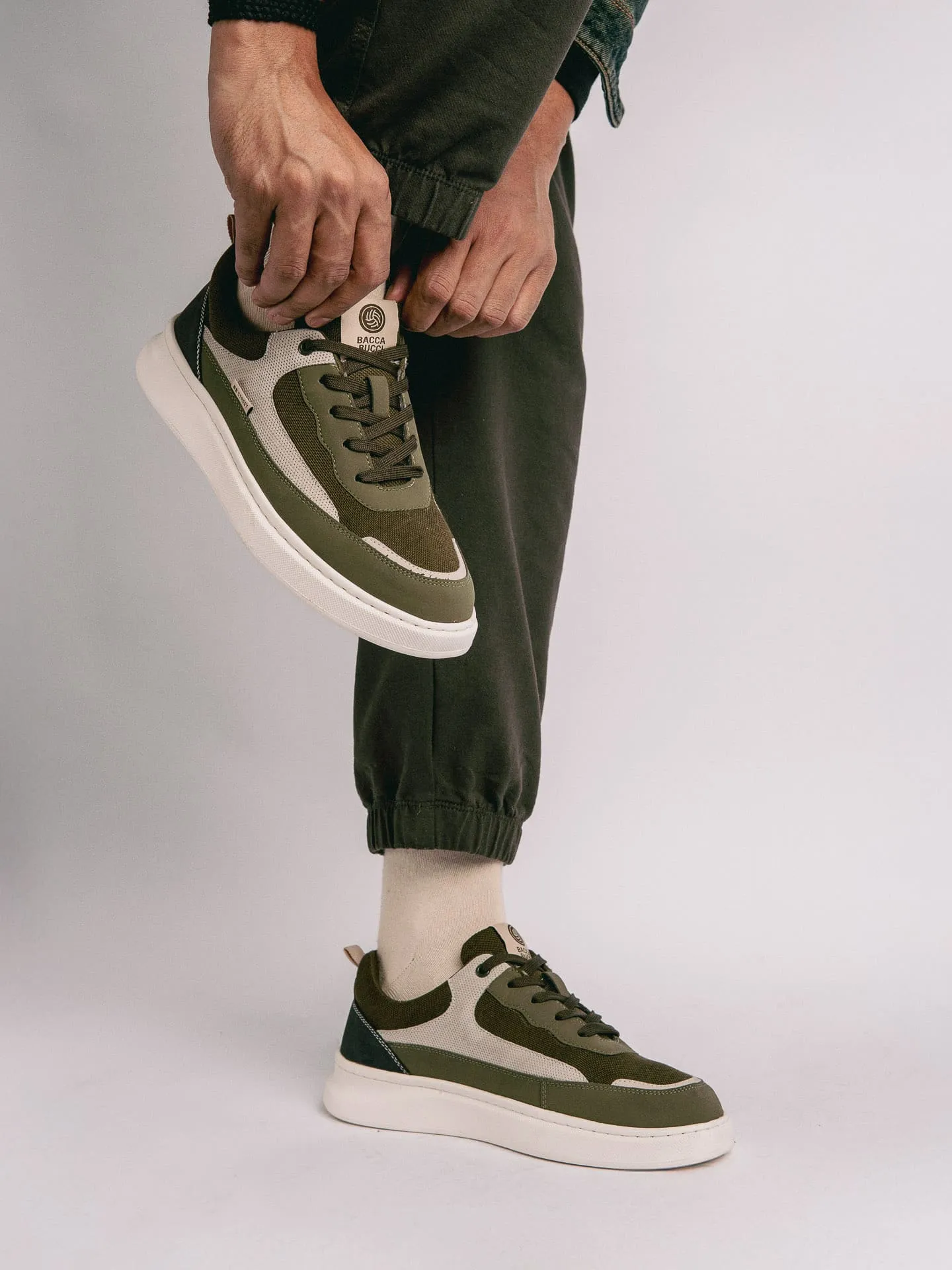 Bacca Bucci VIBE-STEP Herren-Sneaker mit niedrigem Schaft